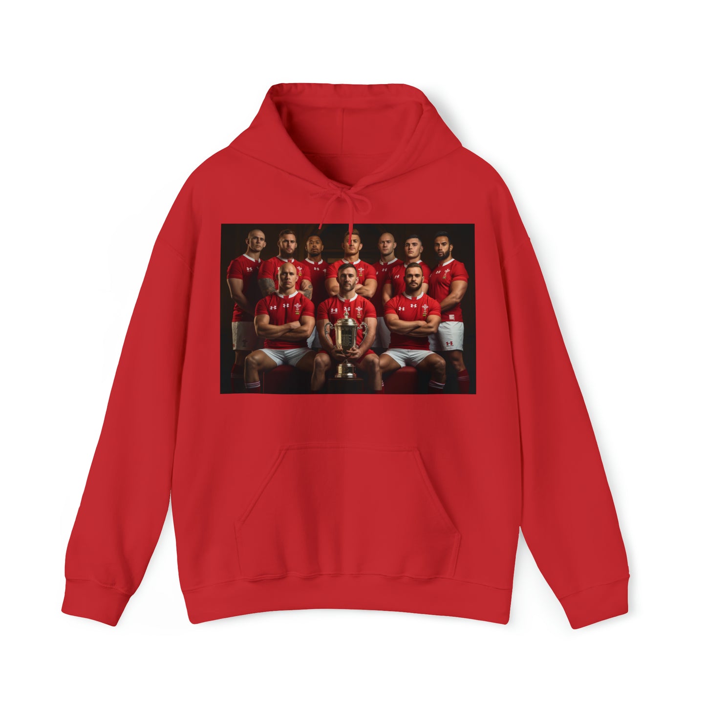 Wales RWC Photoshoot - dark hoodies