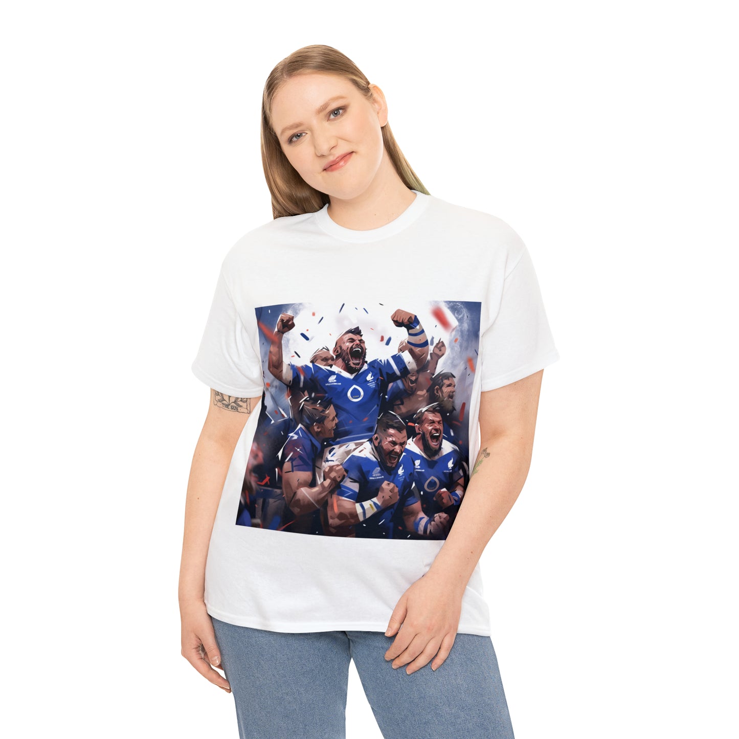France Celebrating - light shirts