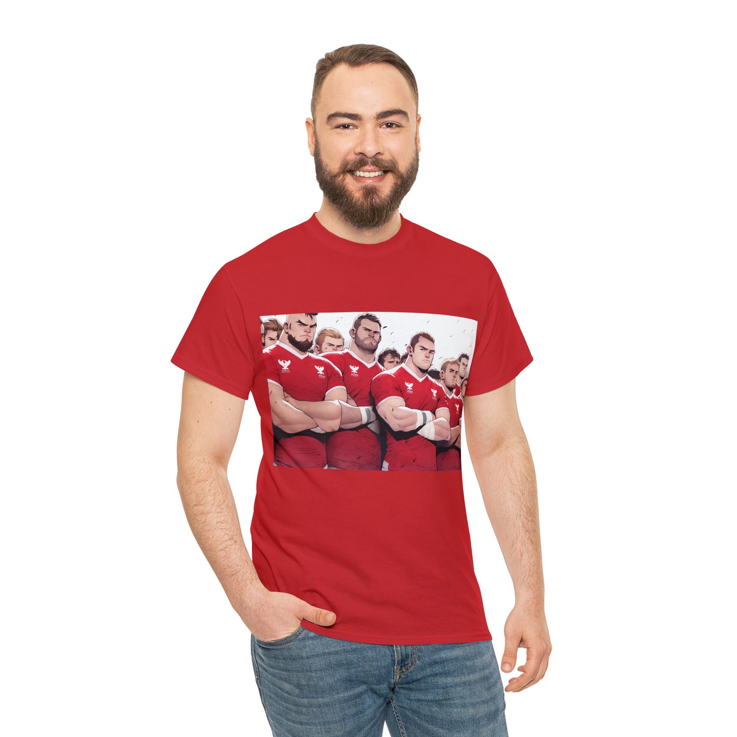 Ready Wales - dark shirts