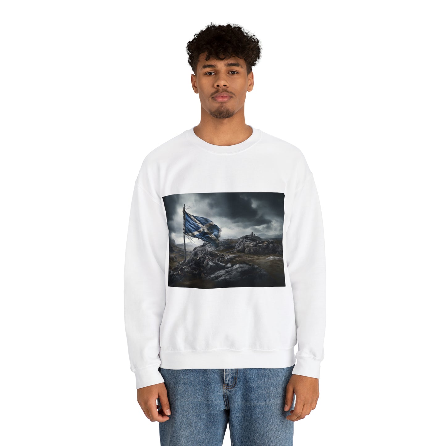 Scottish Flag - light sweatshirts