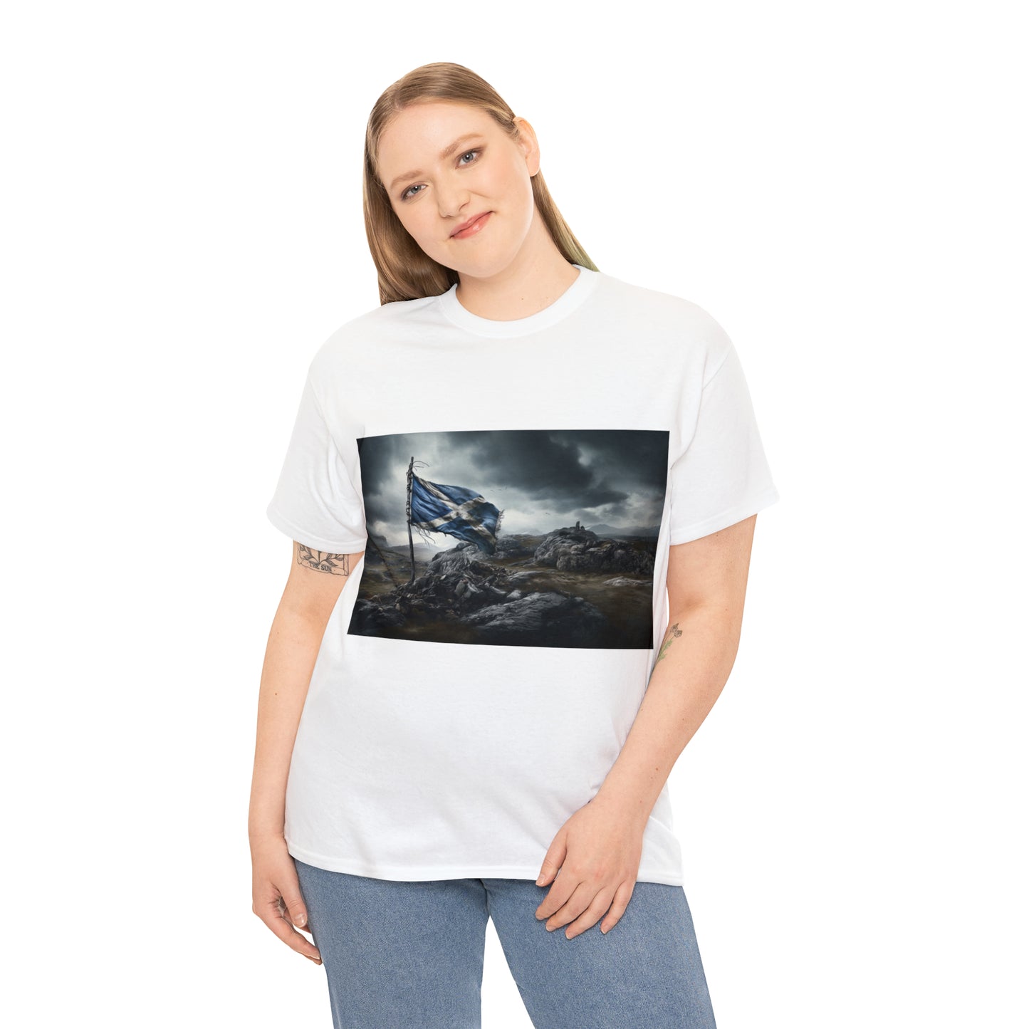 Scottish Flag - light shirts