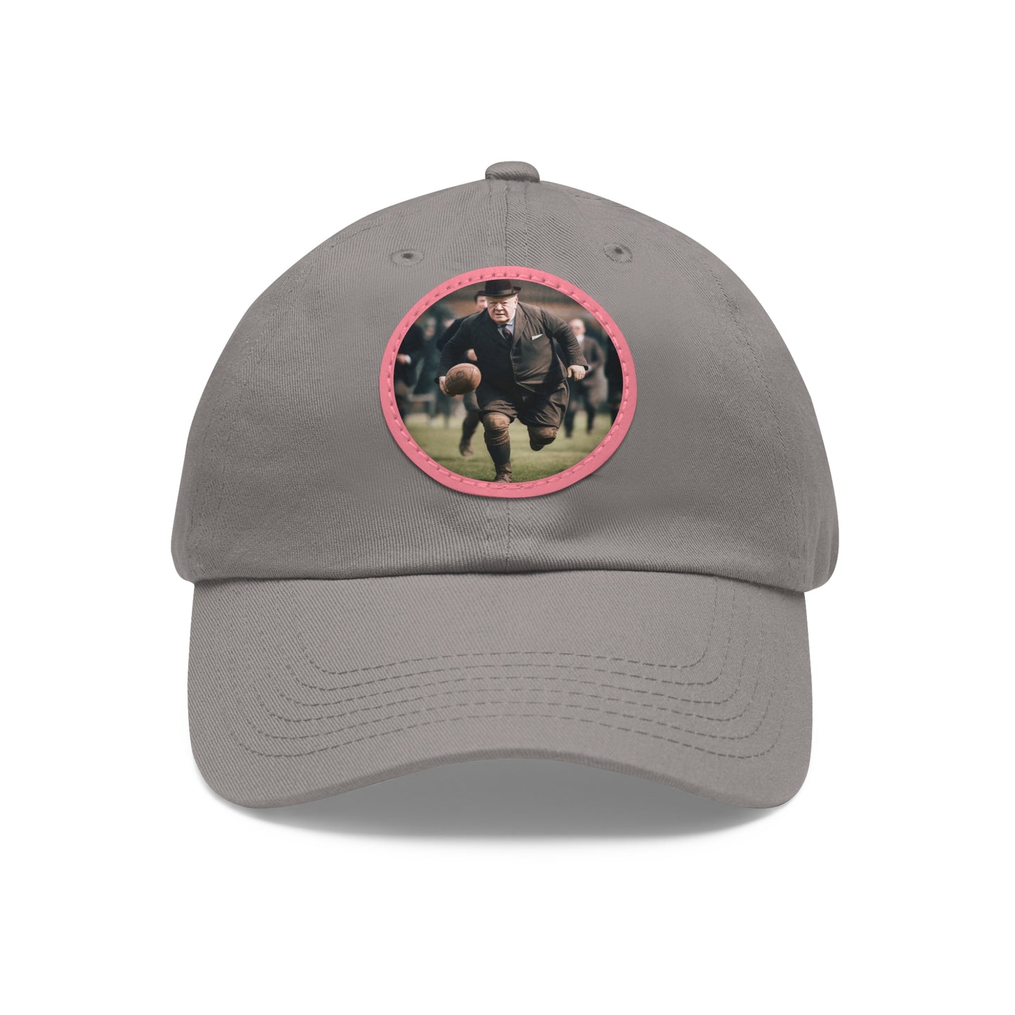 Winston Churchill Round Patch hat
