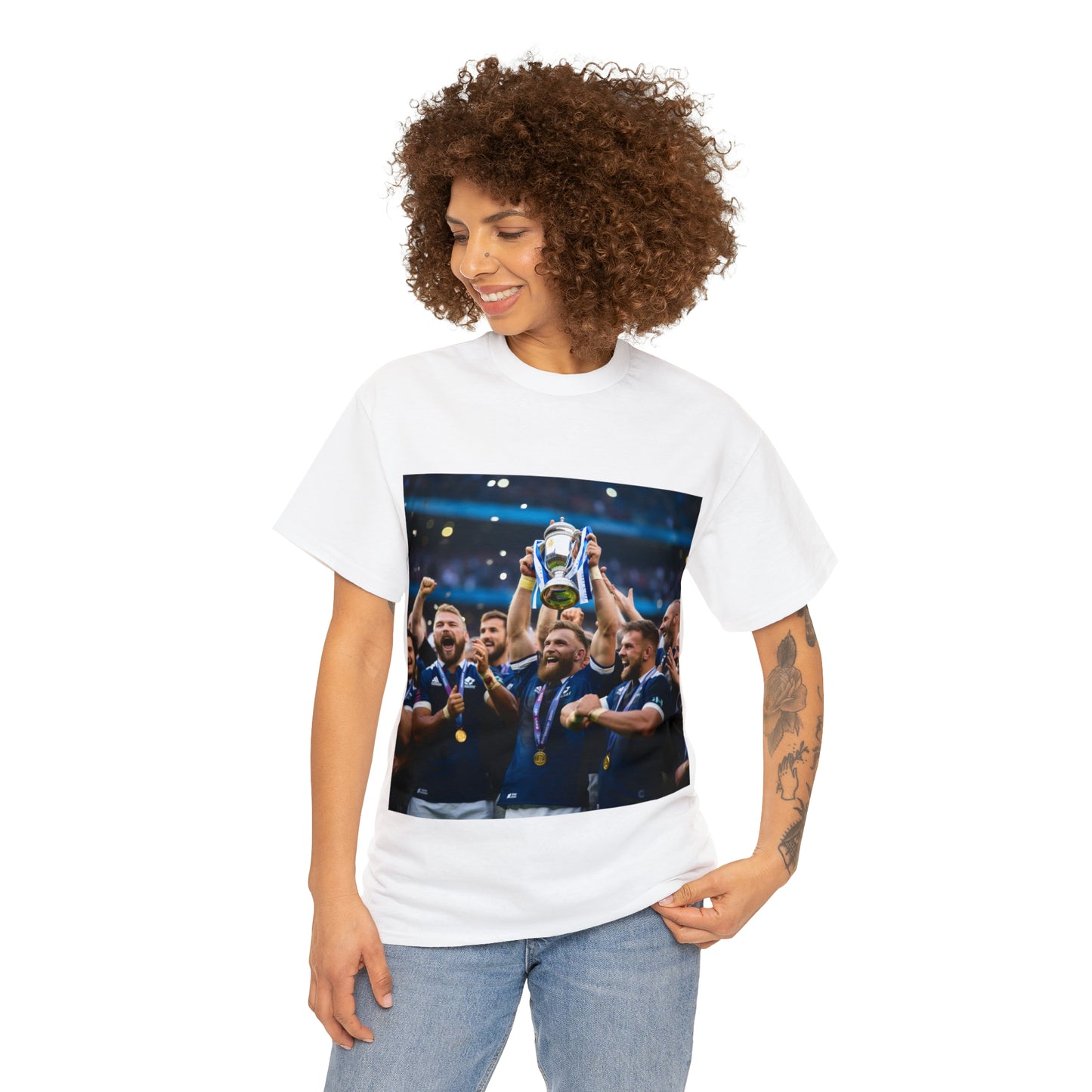 Scotland Winning RWC - light shirts