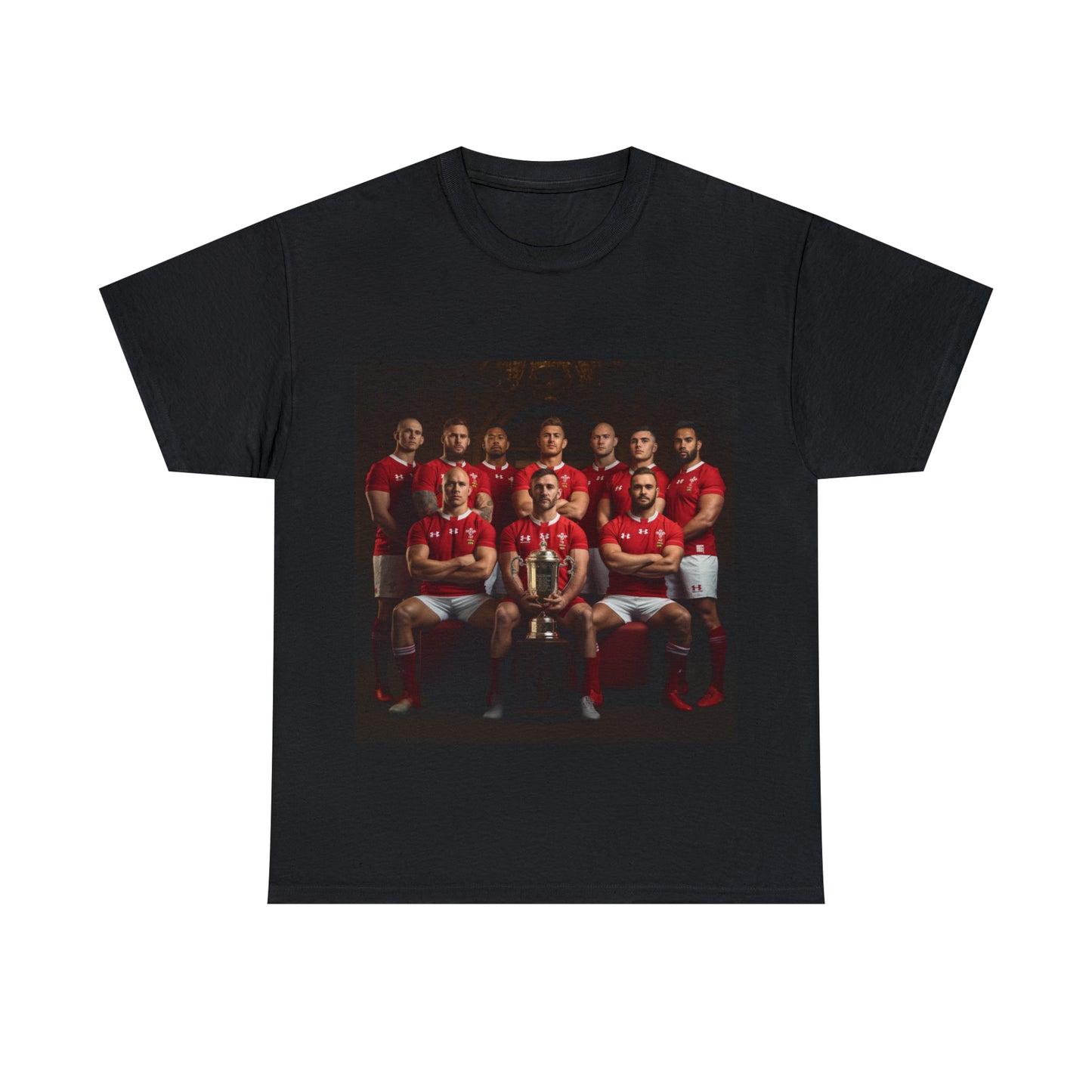 Wales RWC Photoshoot - dark shirts