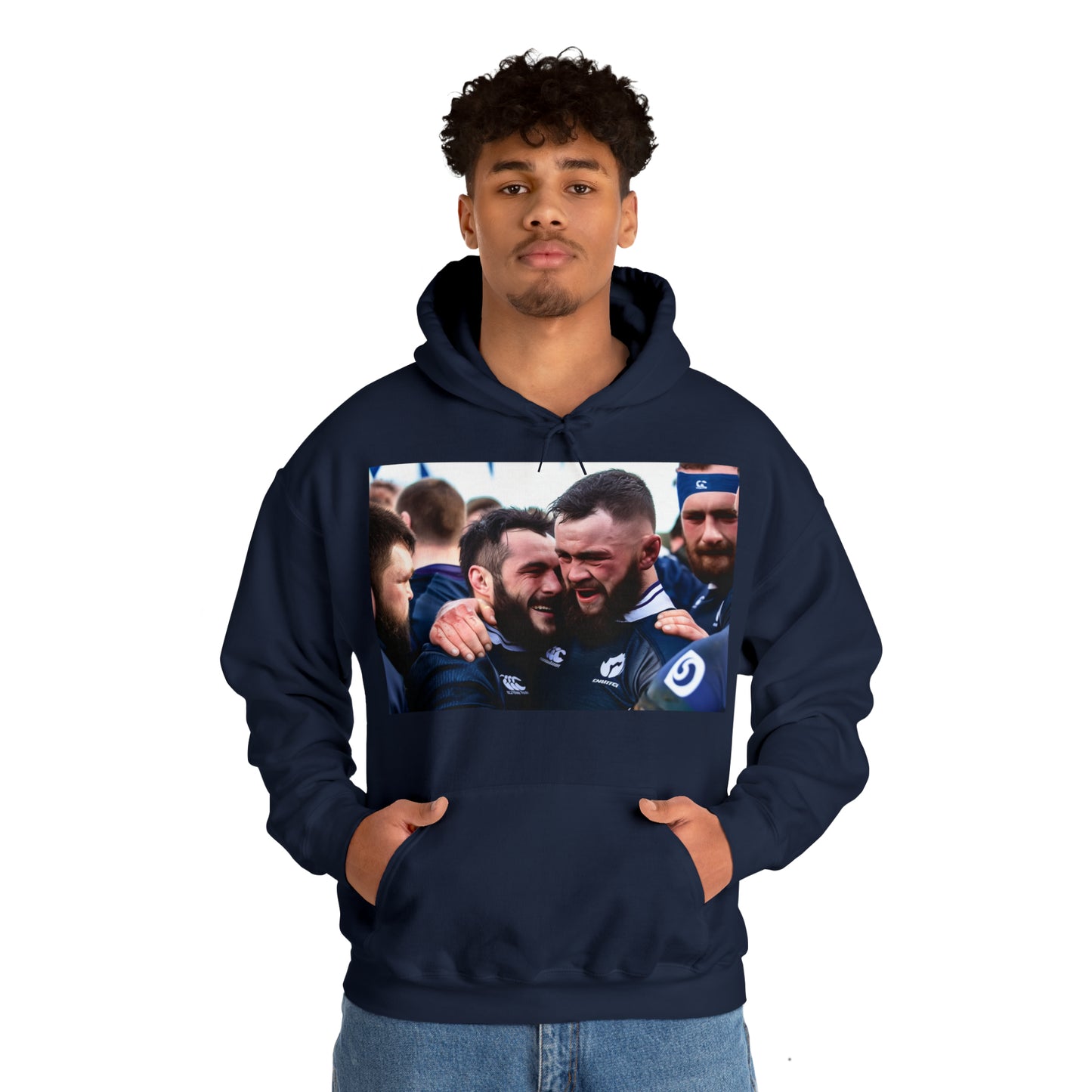 Post Match Scotland - dark hoodies