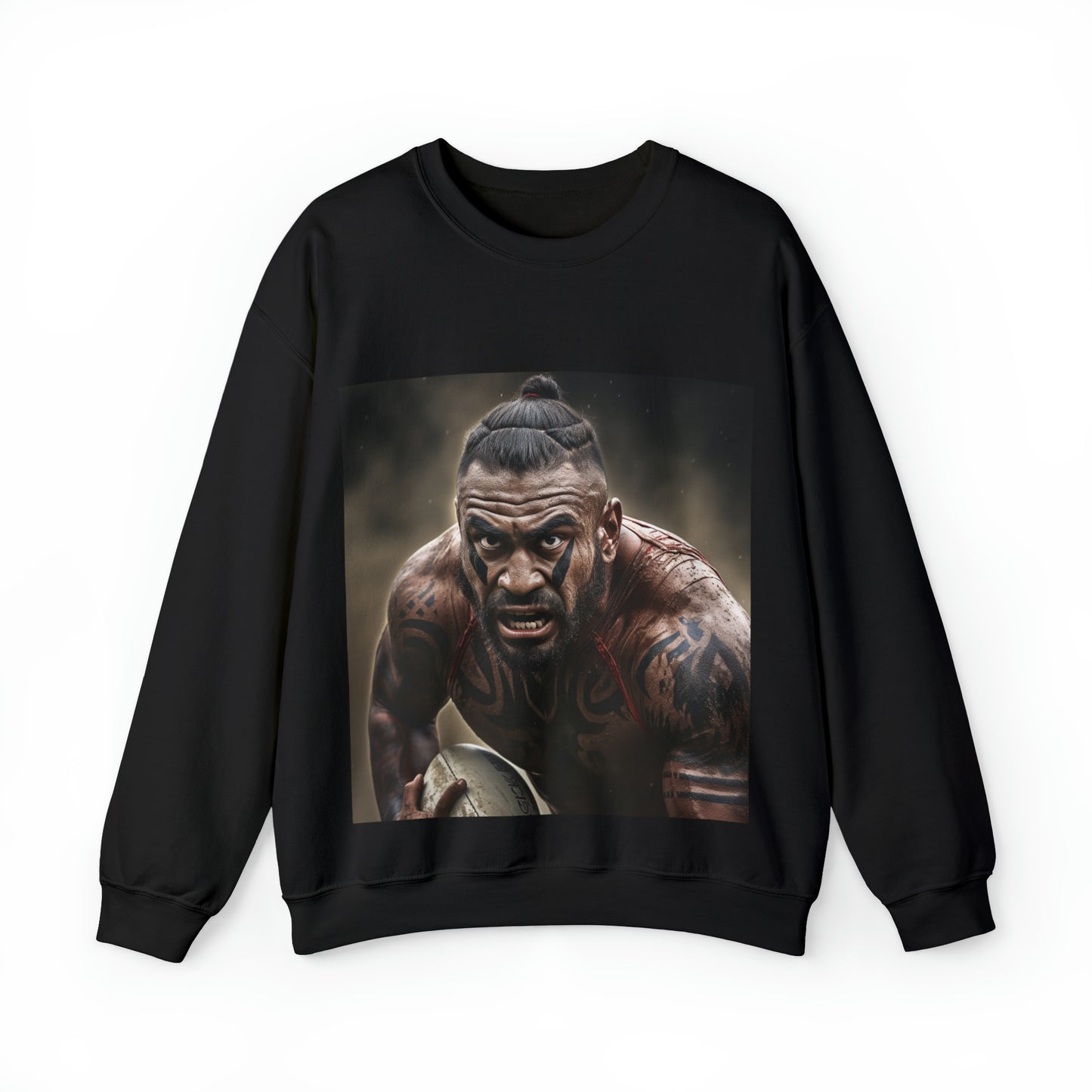 Māori Warrior - black sweatshirt