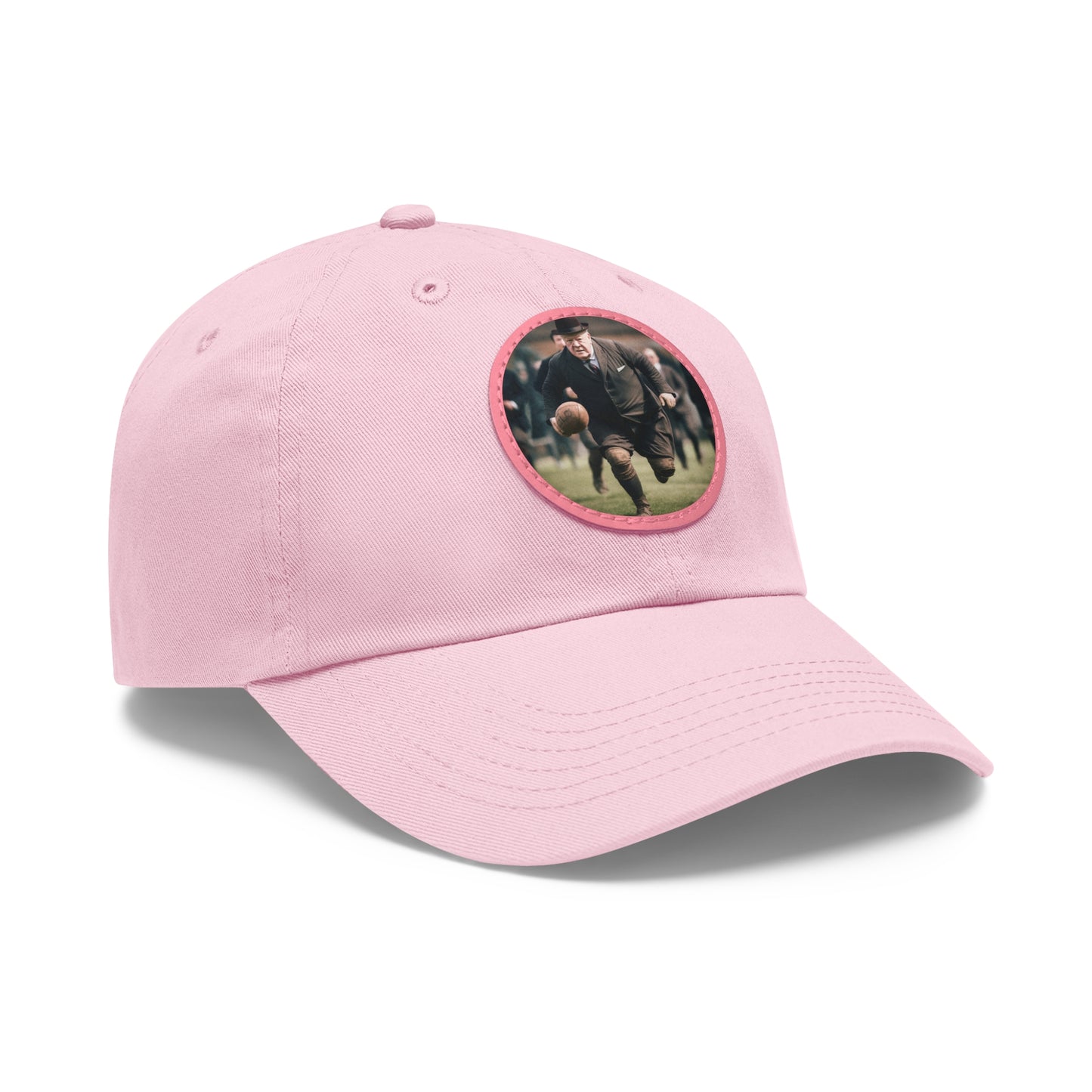 Winston Churchill Round Patch hat