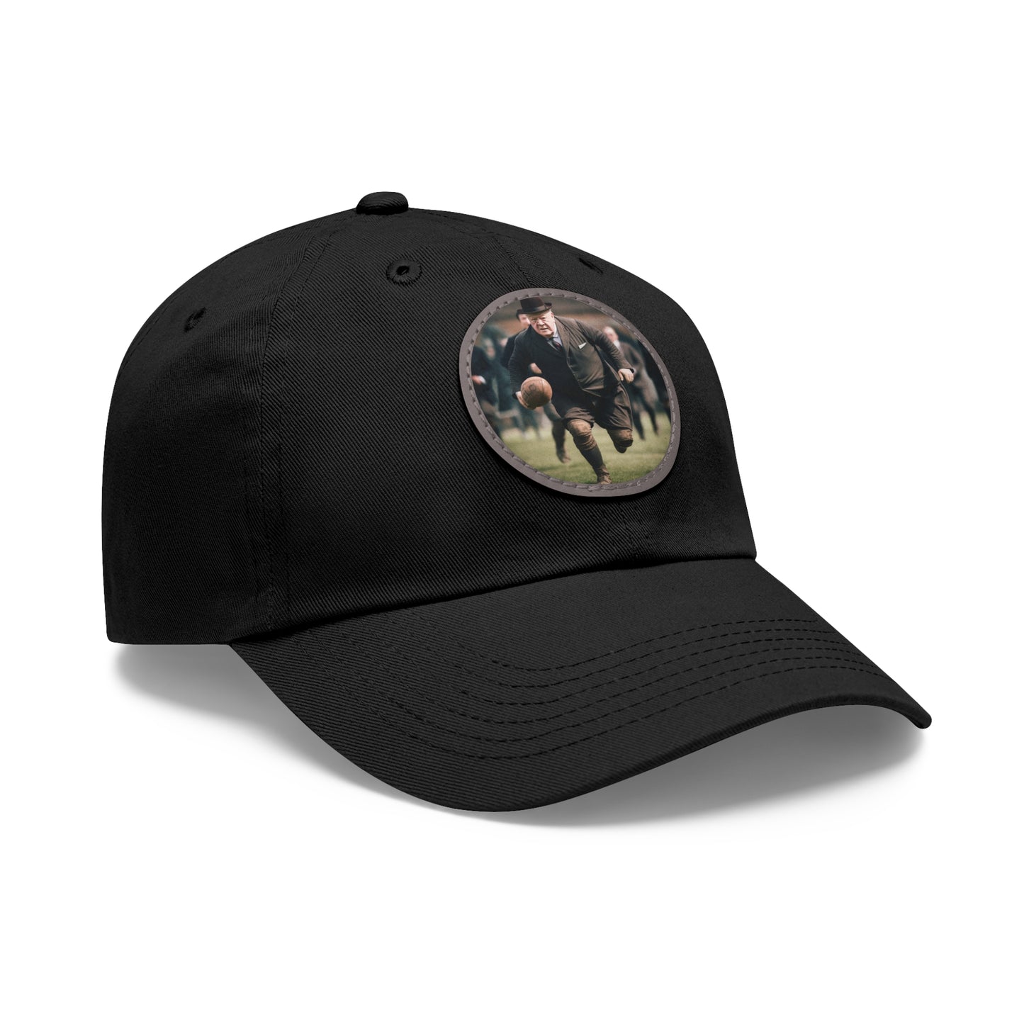 Winston Churchill Round Patch hat