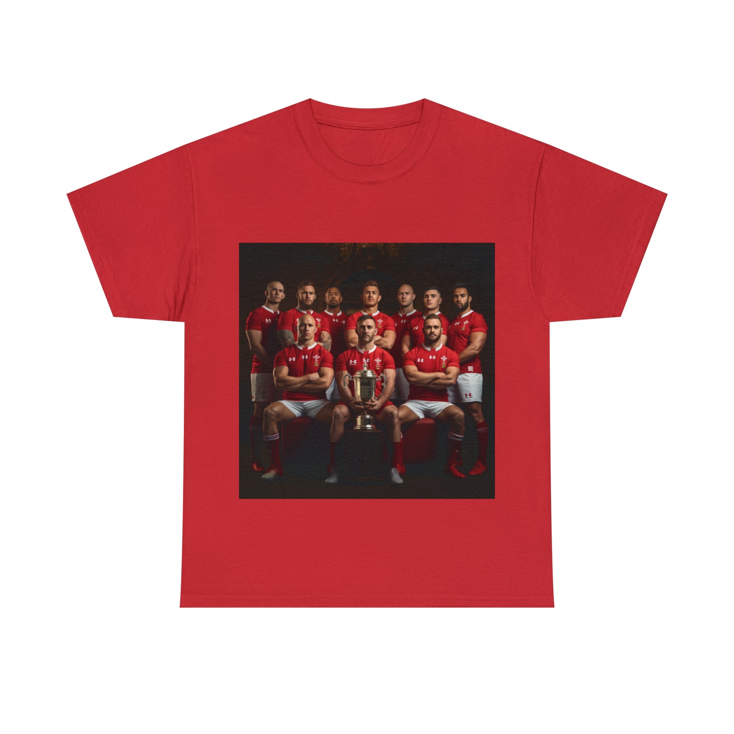 Wales RWC Photoshoot - dark shirts