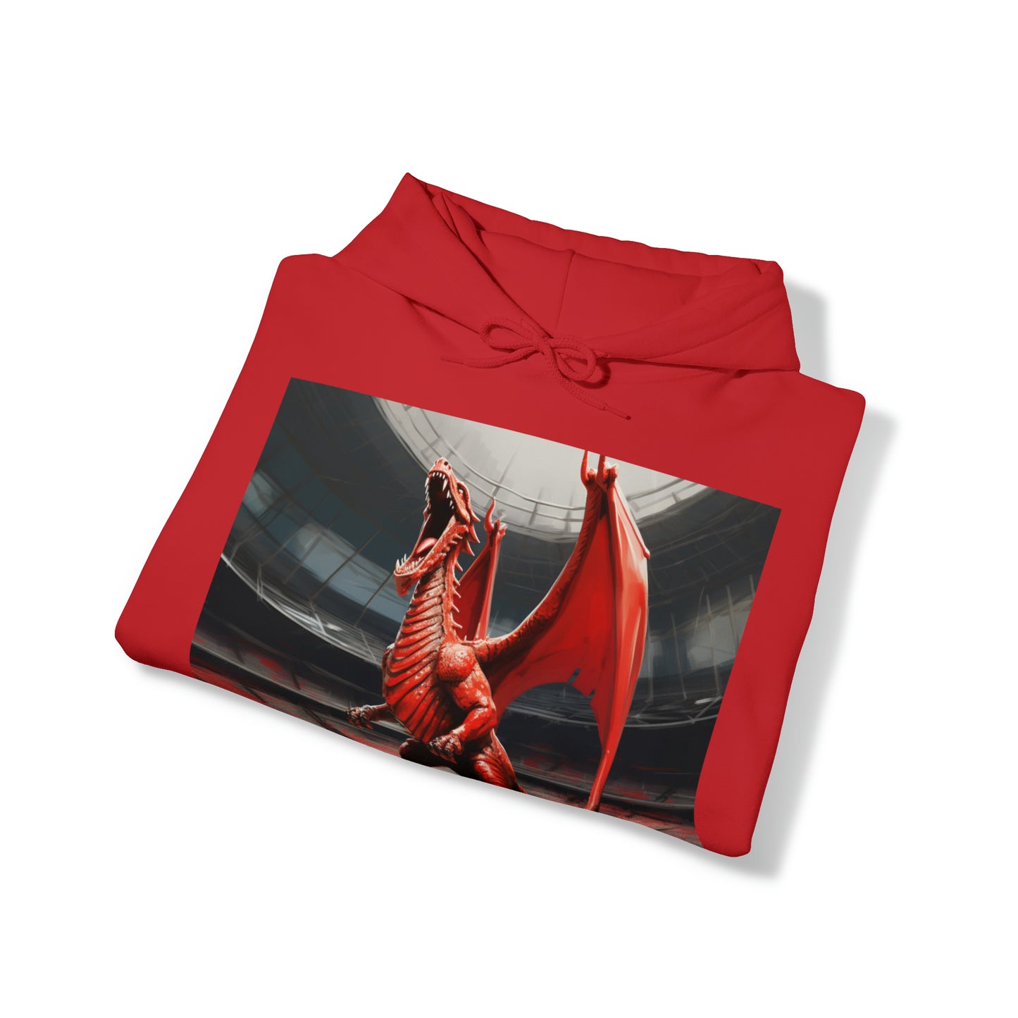 Welsh Dragon 2 - dark hoodies