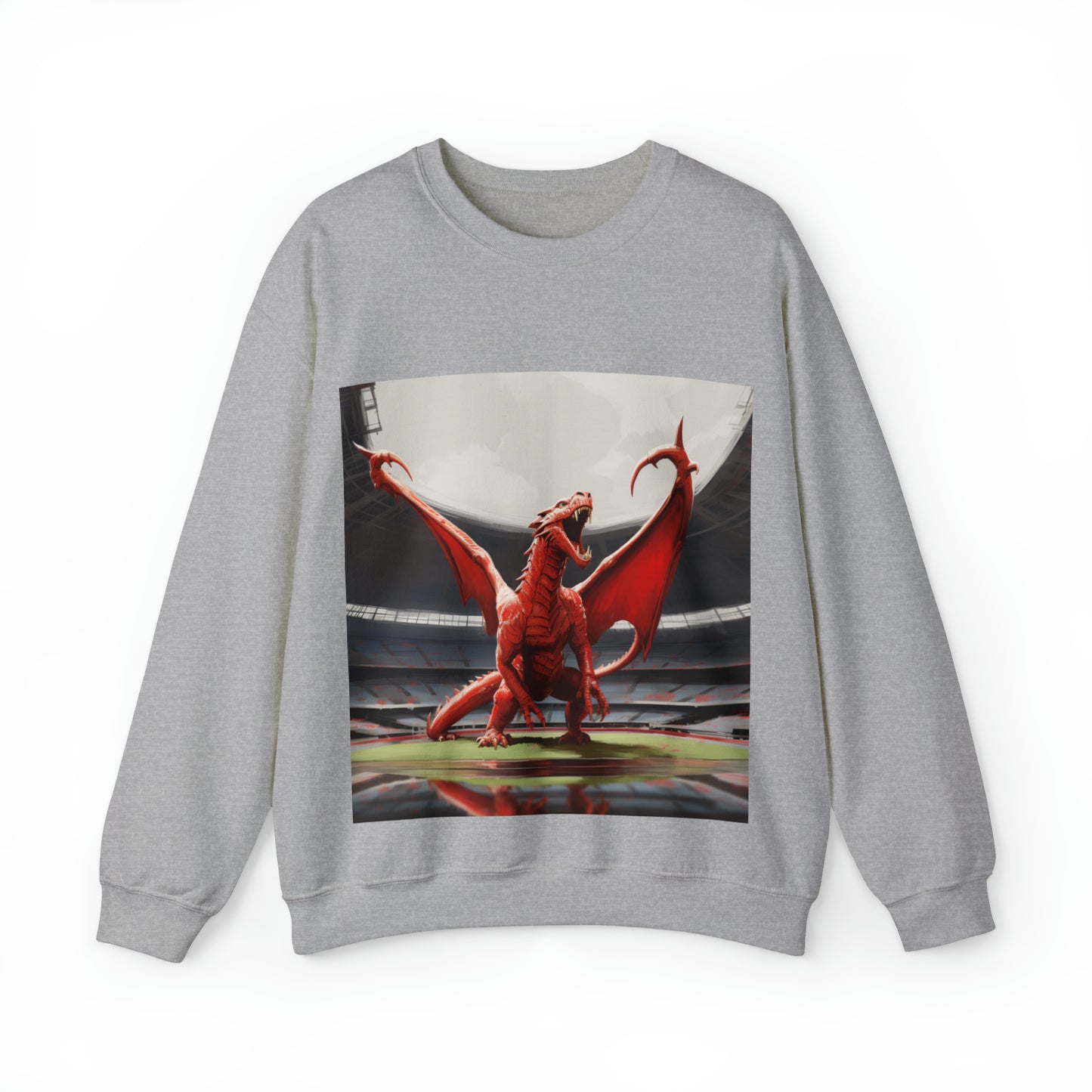 Welsh Dragon - light sweatshirts