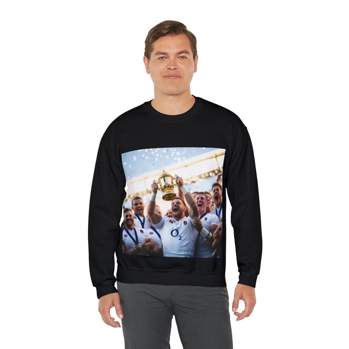 England Lifting Web Ellis Cup - black sweatshirt