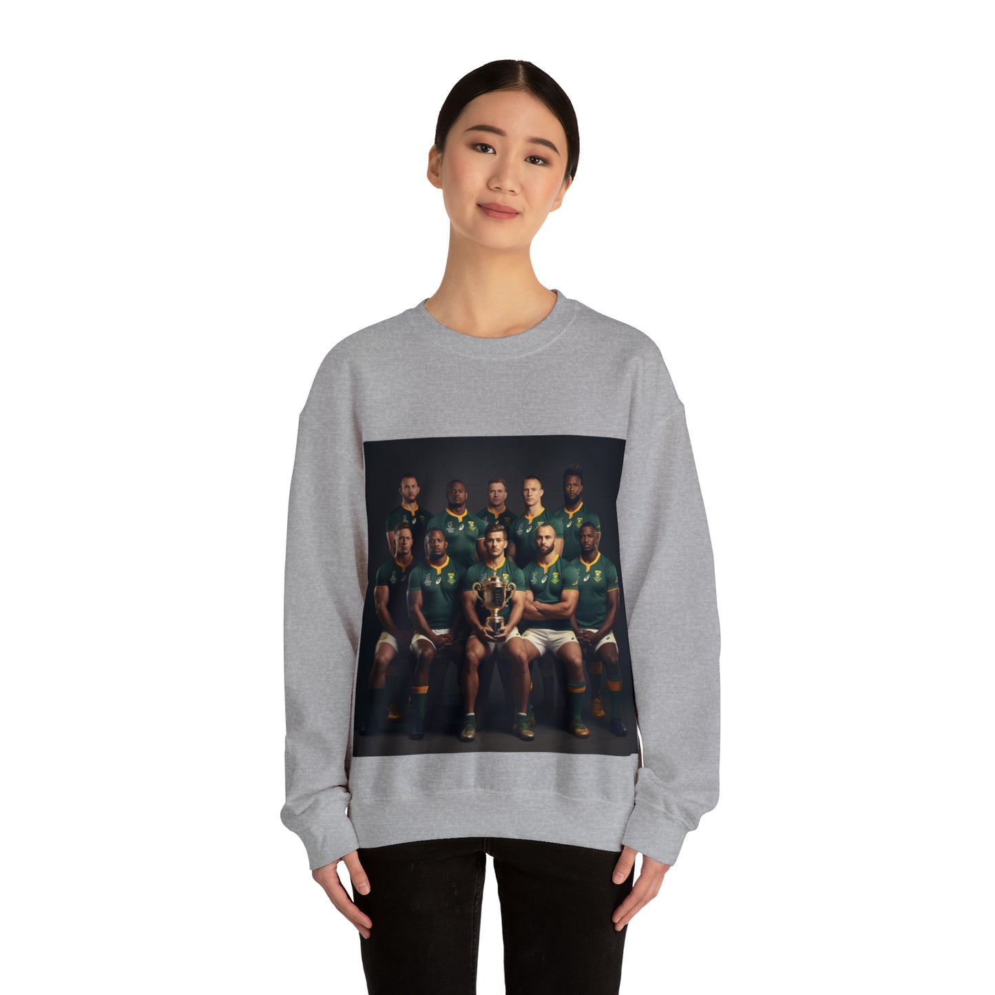 Springbok RWC photoshoot - light sweatshirts
