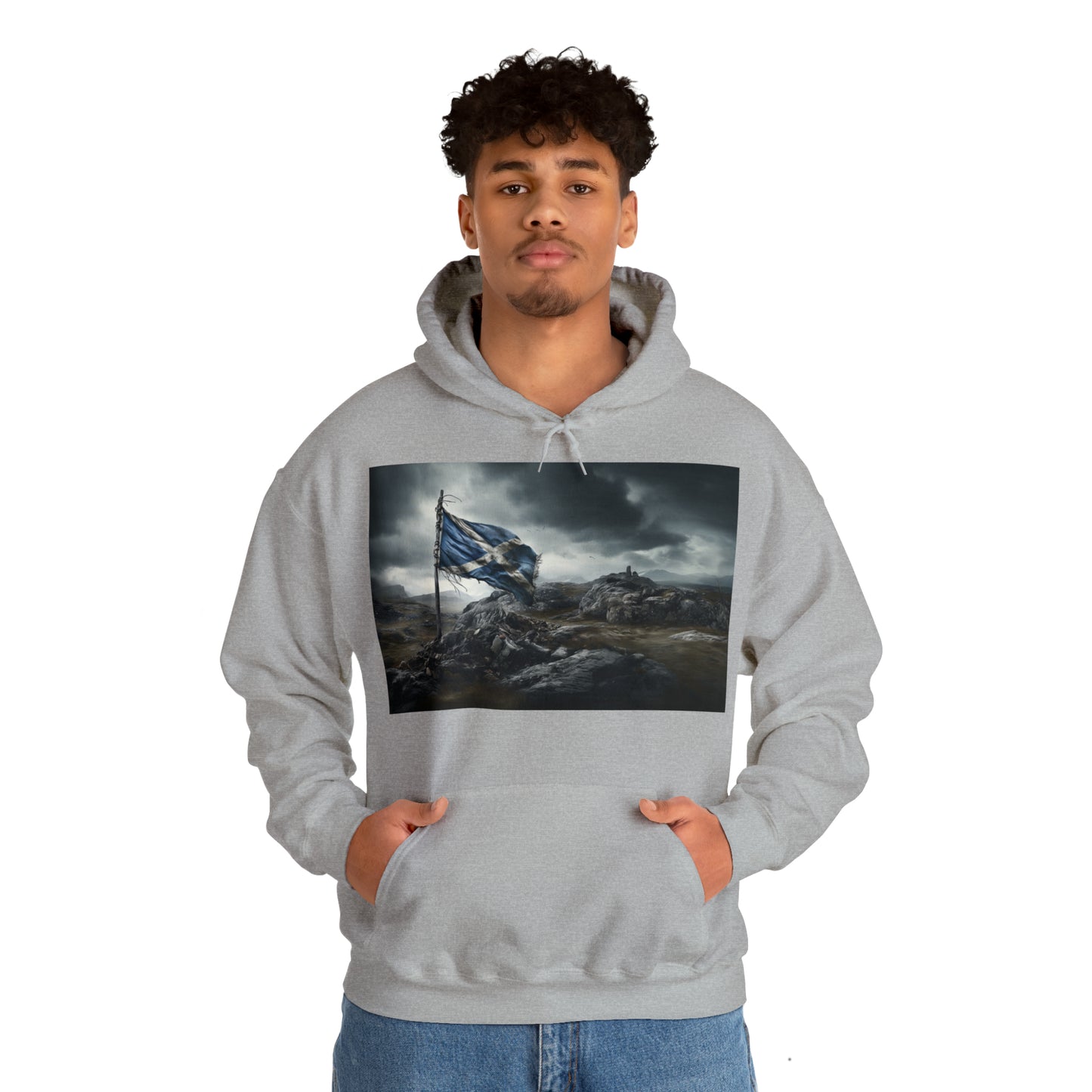 Scottish Flag - light hoodies