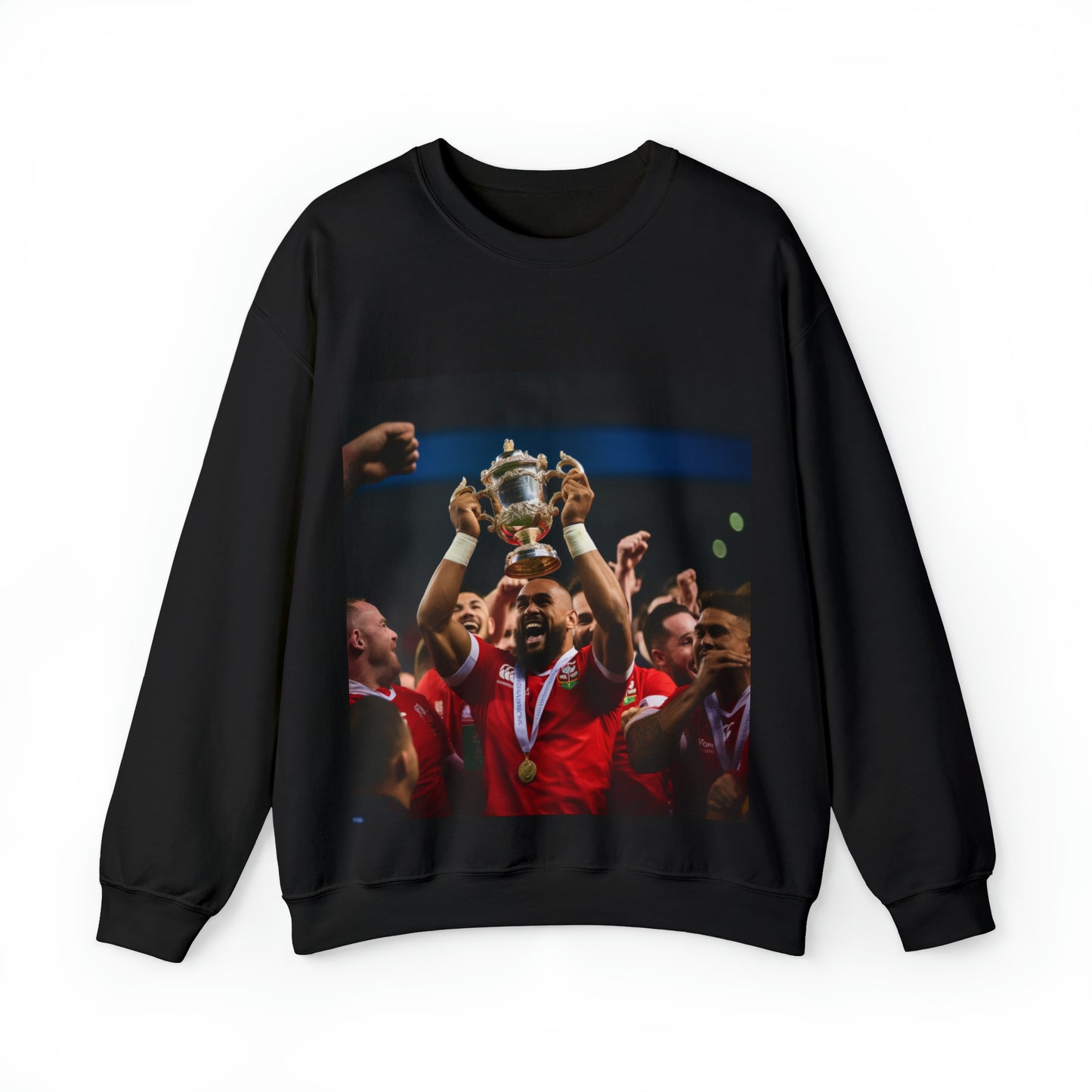 Tonga lifting the RWC - black sweatshirt