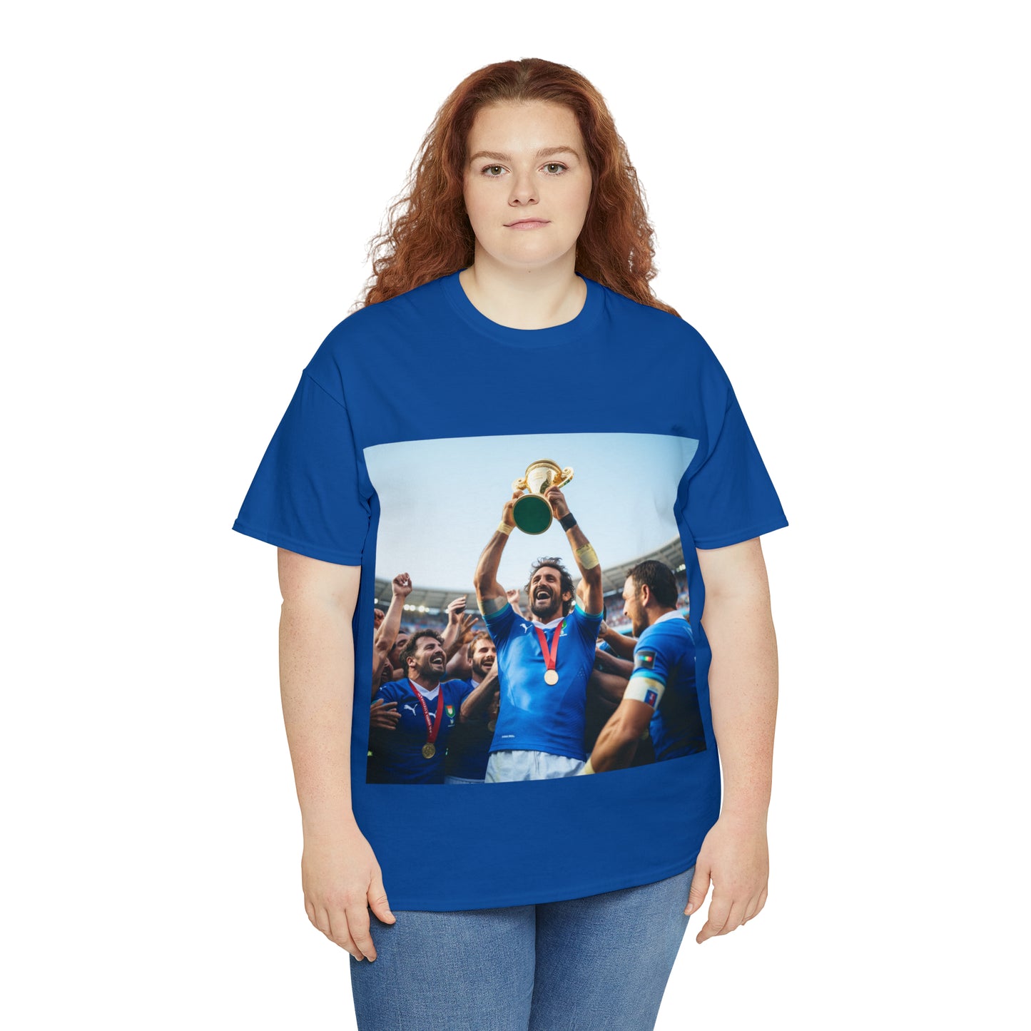 Italy Lifting the RWC - dark shirts