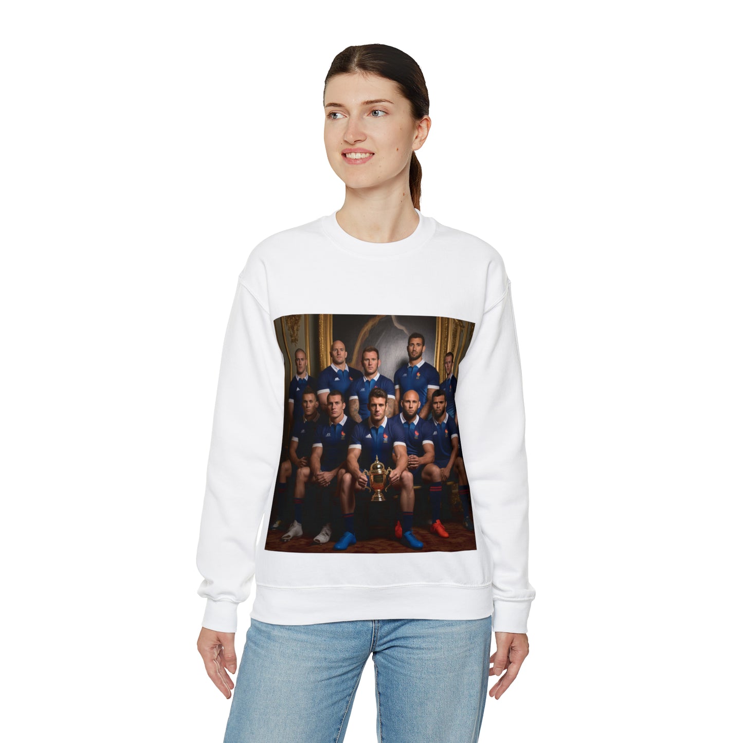 France World Cup Photoshoot - light sweatshirts