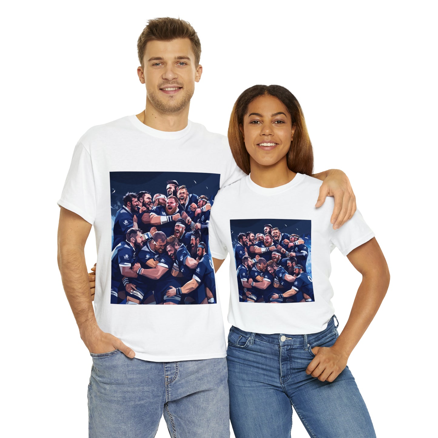 Celebrating Scotland - light shirts