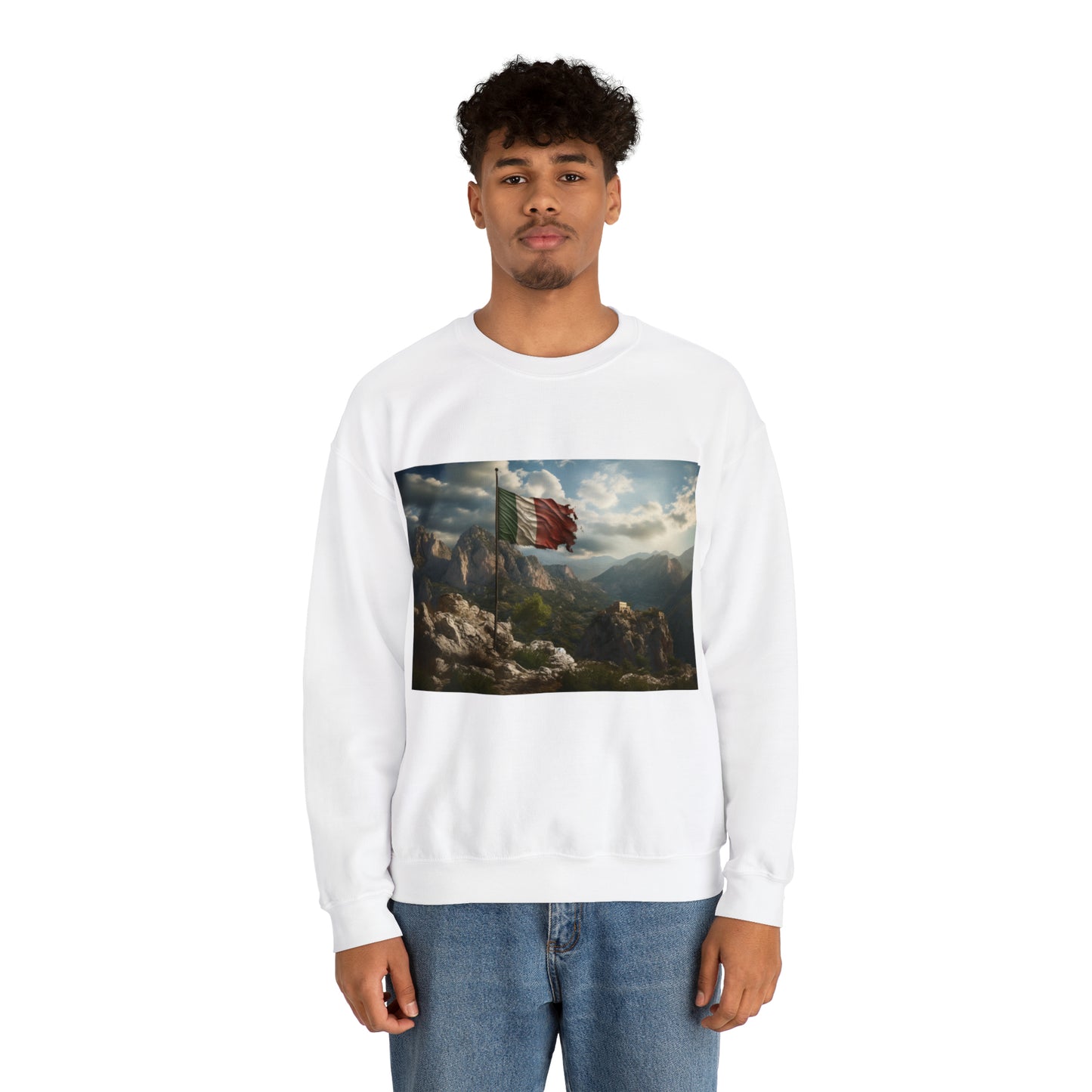 Italy Flag - light sweatshirts
