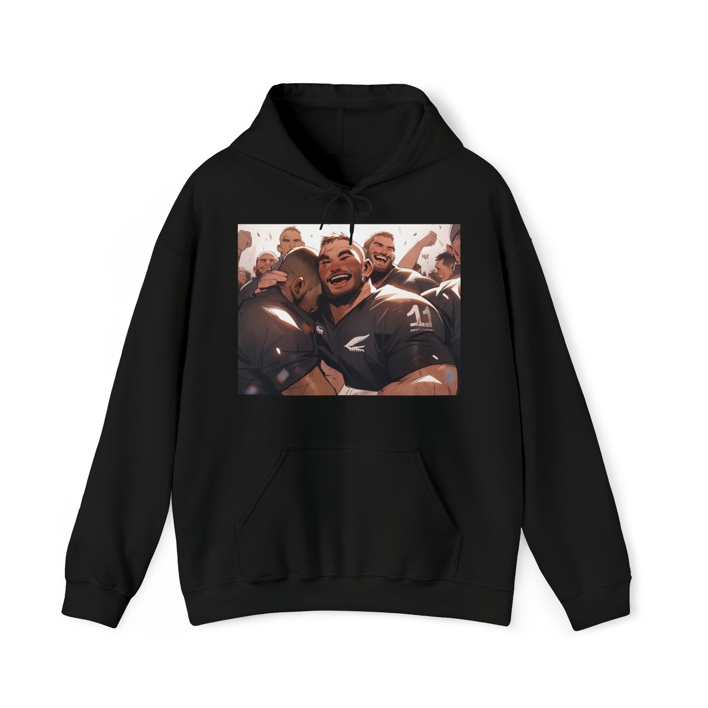 All Blacks Celebrating - black hoodie