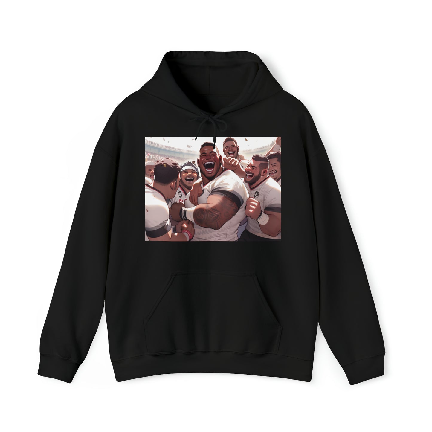 Celebrating Fiji - black hoodie