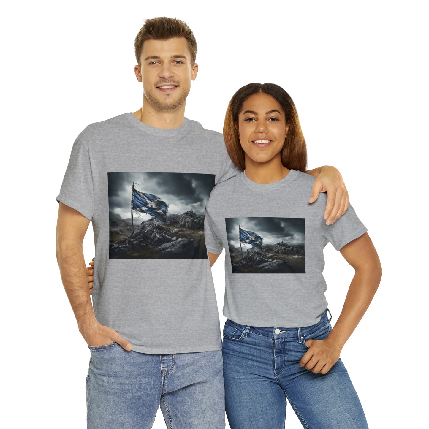 Scottish Flag - light shirts