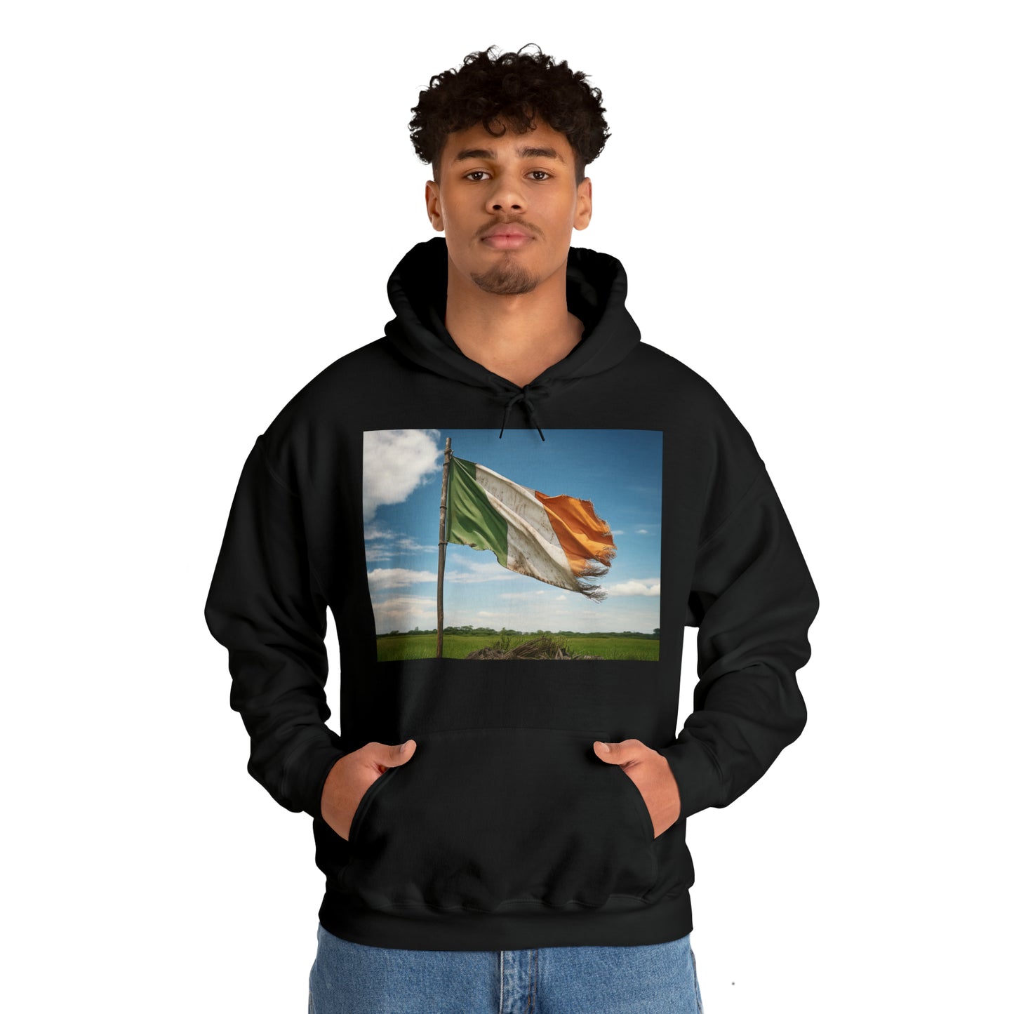 Irish Flag - dark hoodies