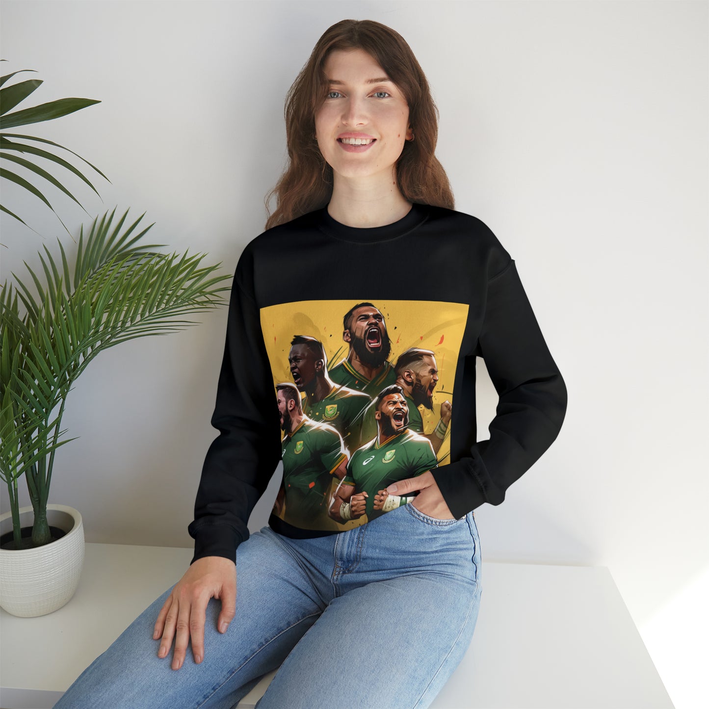 Springboks Celebrating - dark sweatshirts