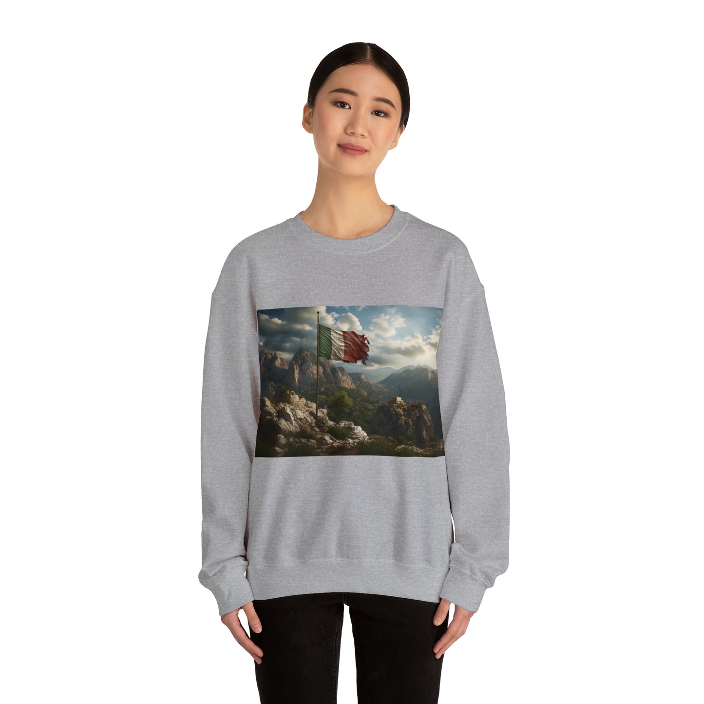 Italy Flag - light sweatshirts