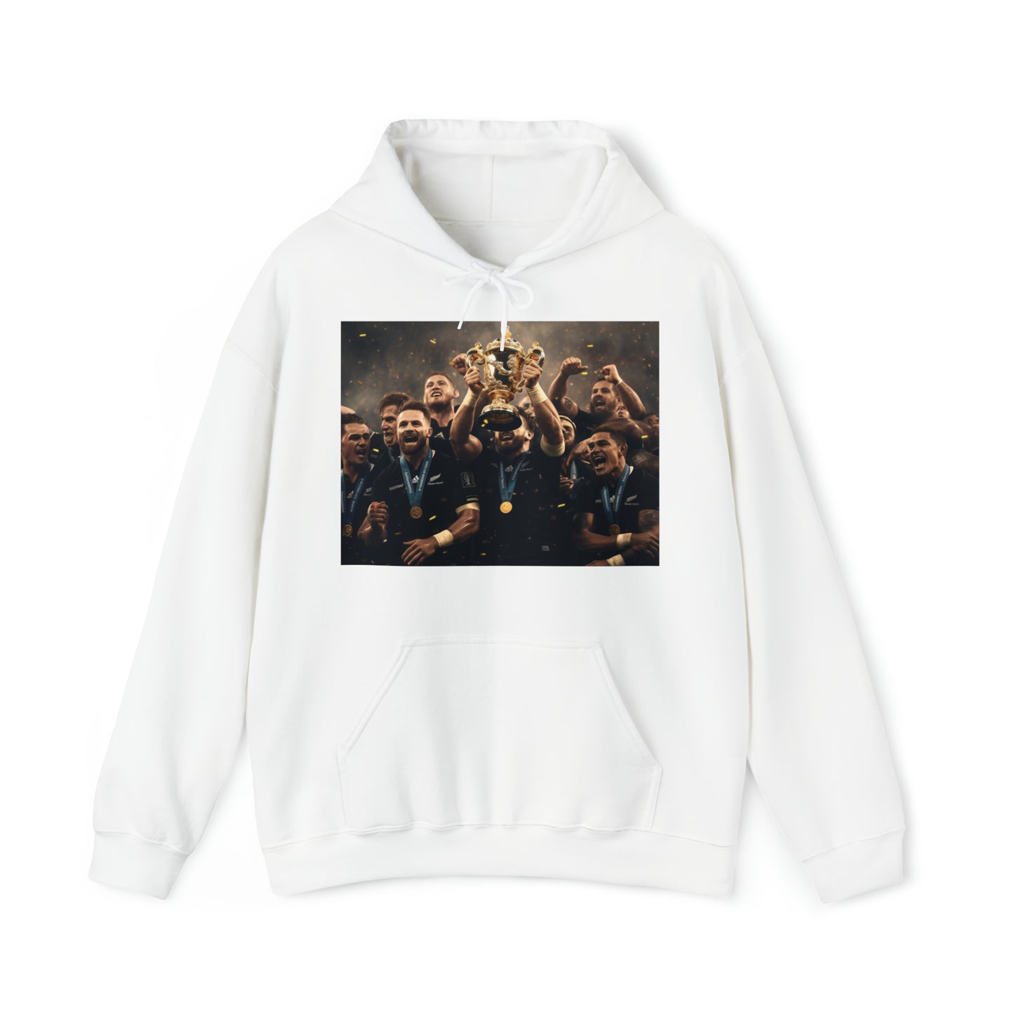 All Blacks World Cup Winners - light hoodies