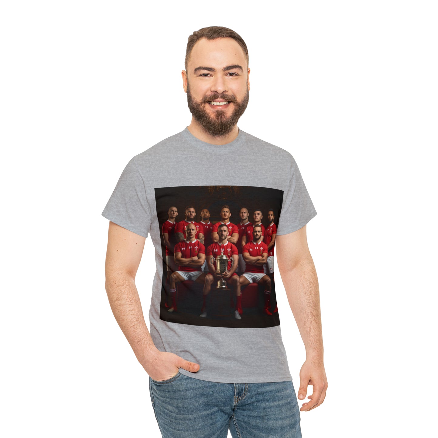 Wales RWC Photoshoot - light shirts