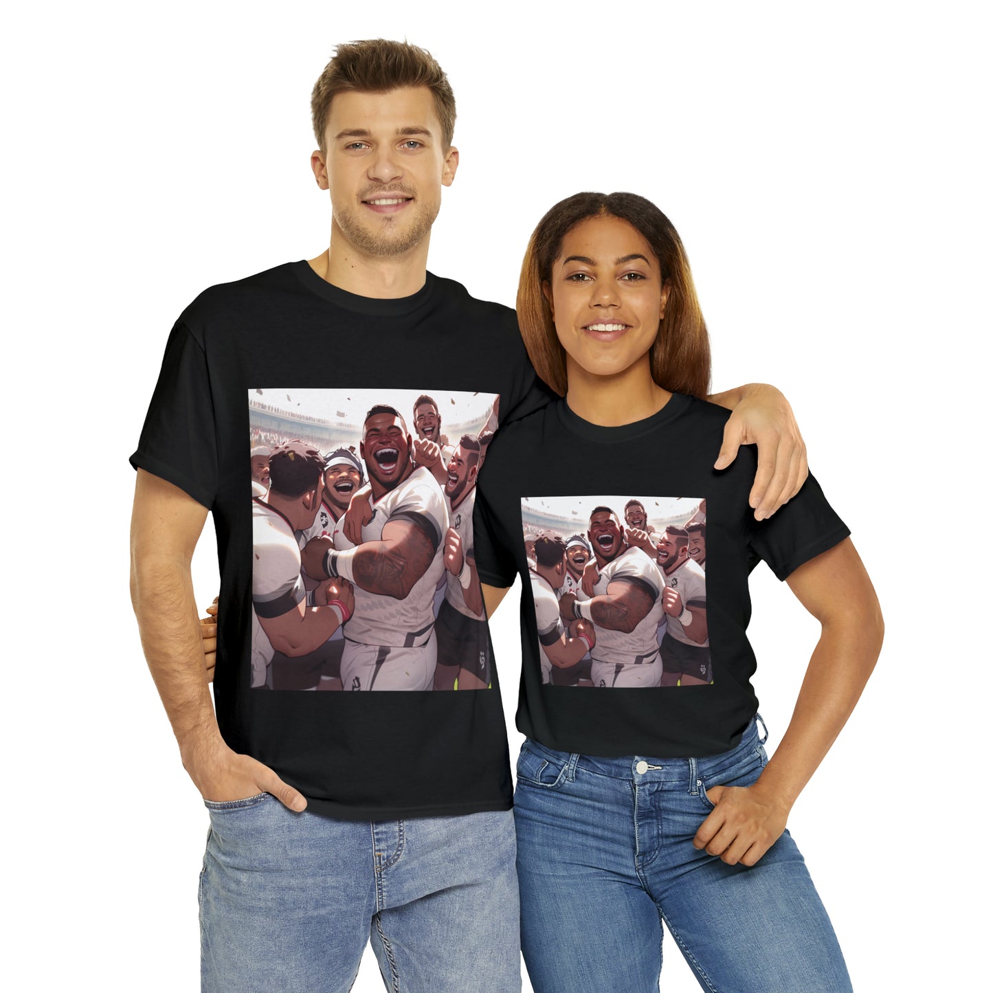 Celebrating Fiji - black shirt