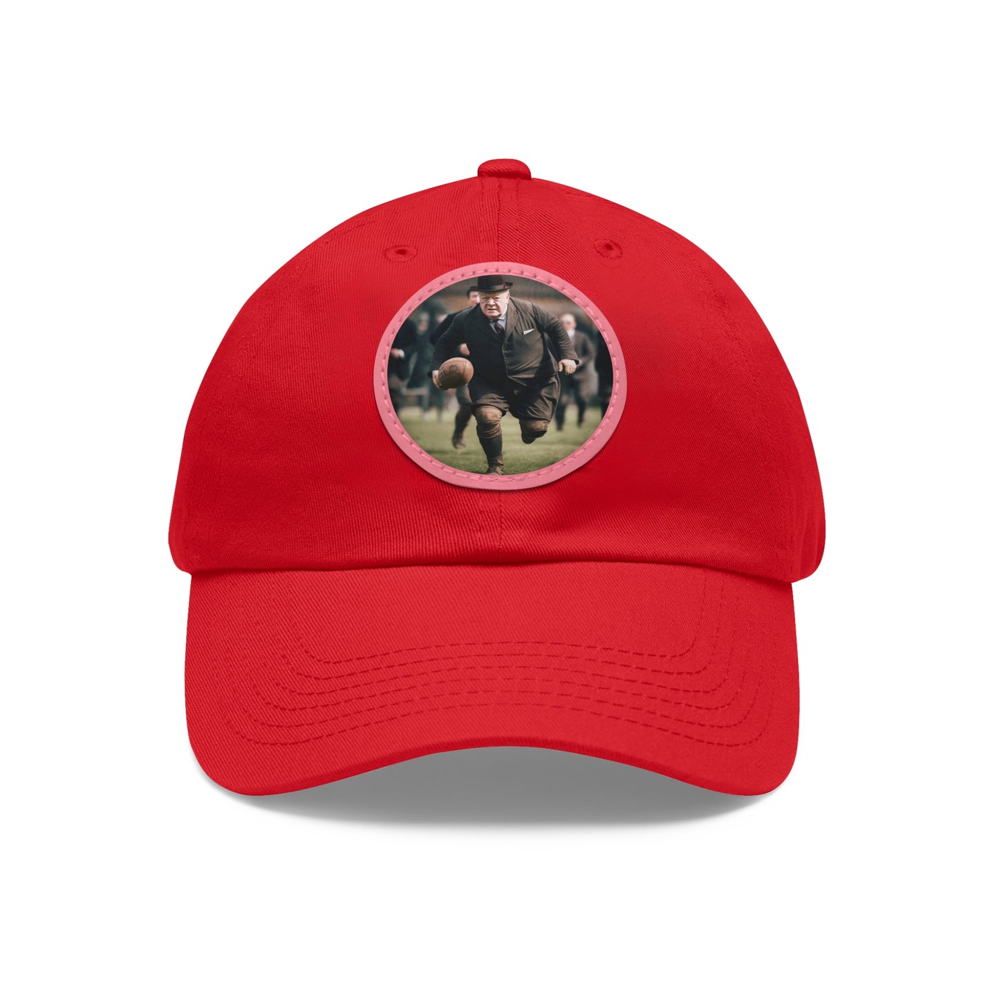 Winston Churchill Round Patch hat