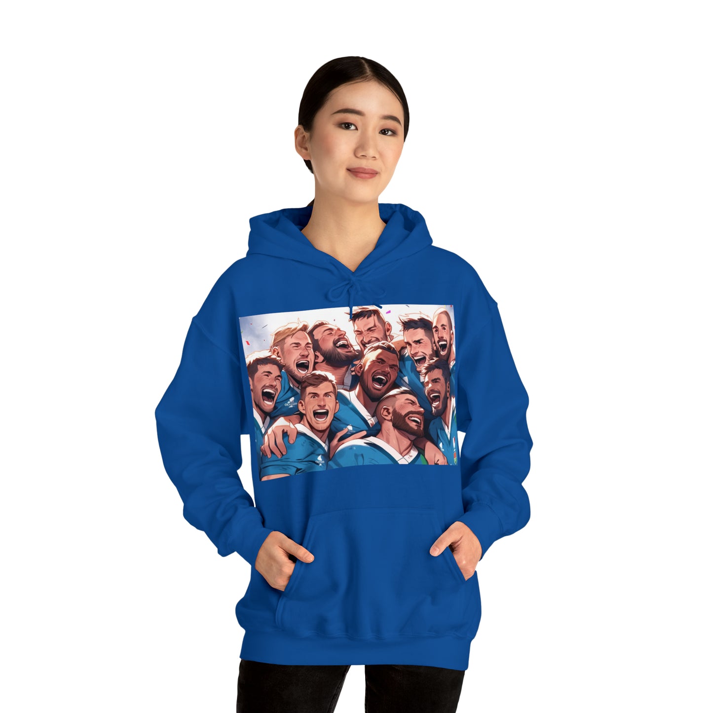 Italy Celebrating - dark hoodies