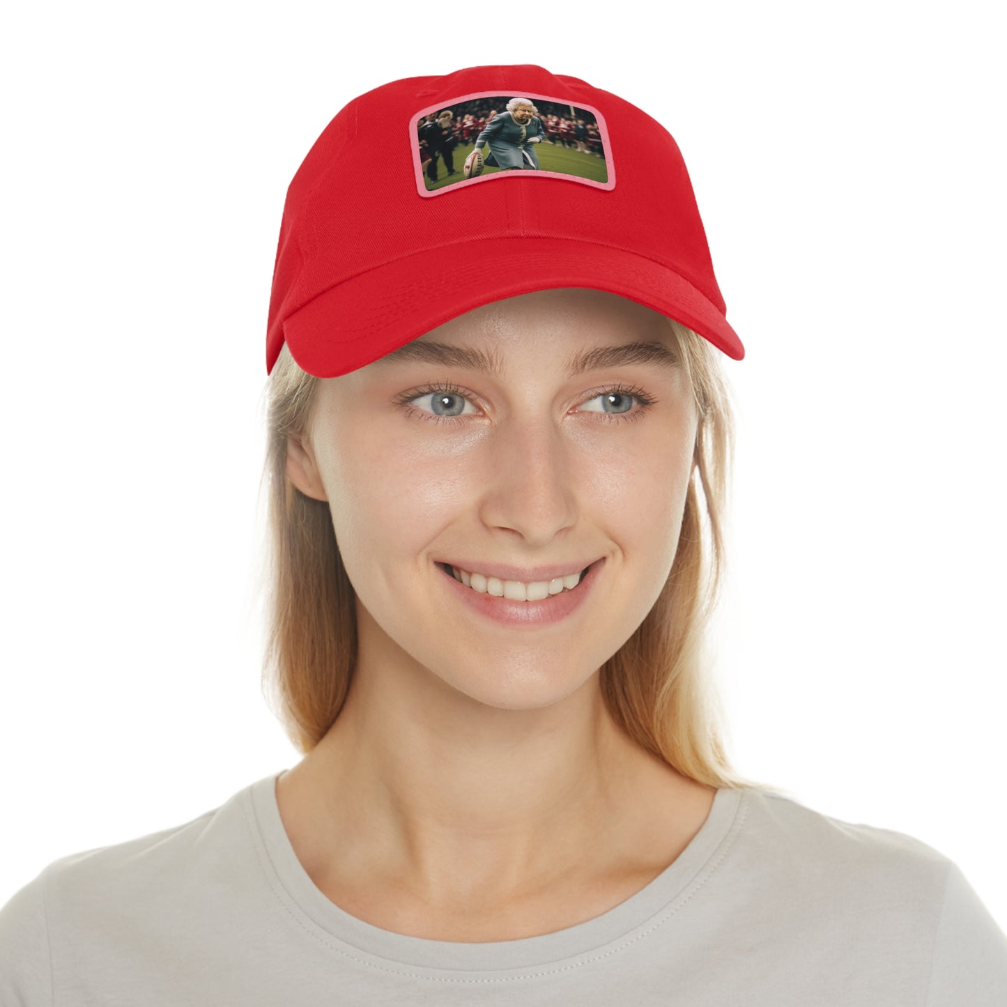 Queen Elizabeth Rectangle Patch hat