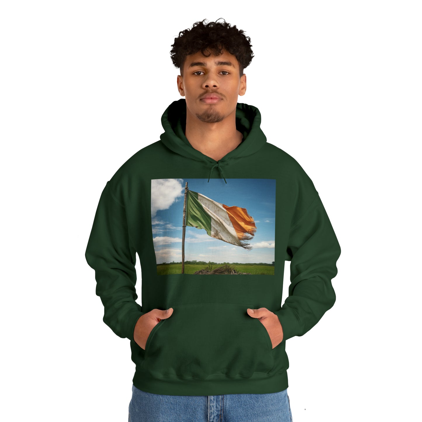 Irish Flag - dark hoodies