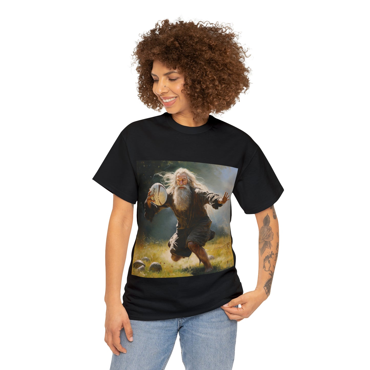 Rugby Gandalf - black shirt