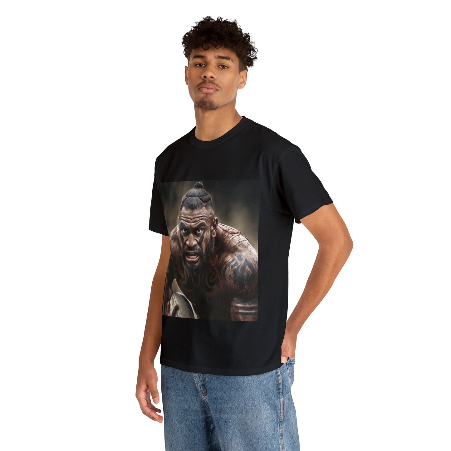Māori Warrior - black shirt