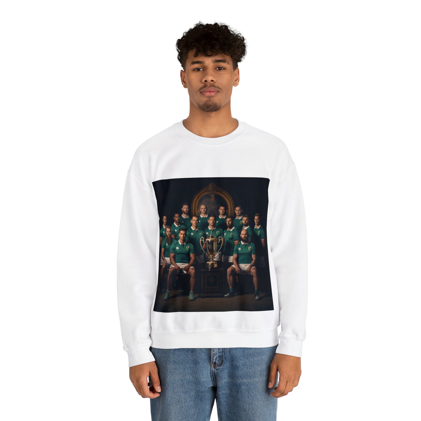 Ireland World Cup photoshoot - light sweatshirts