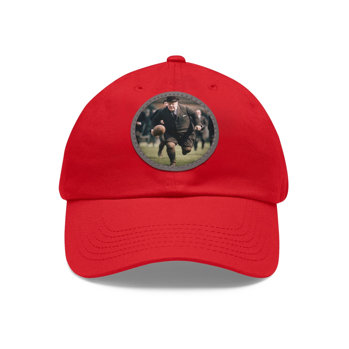 Winston Churchill Round Patch hat