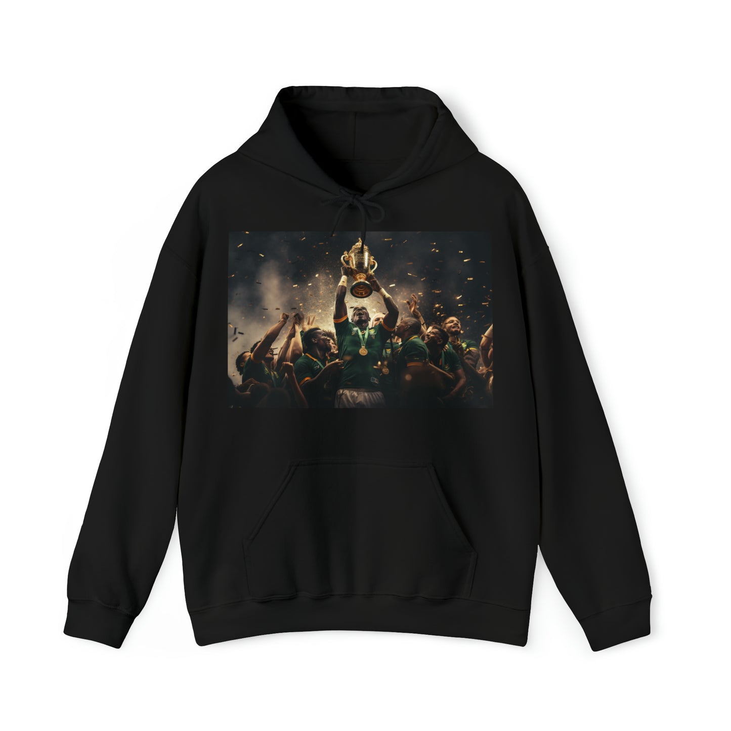 Springboks lifting RWC - dark hoodies
