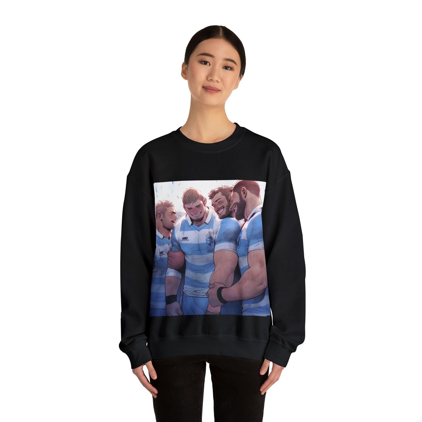 Happy Pumas - black sweatshirt