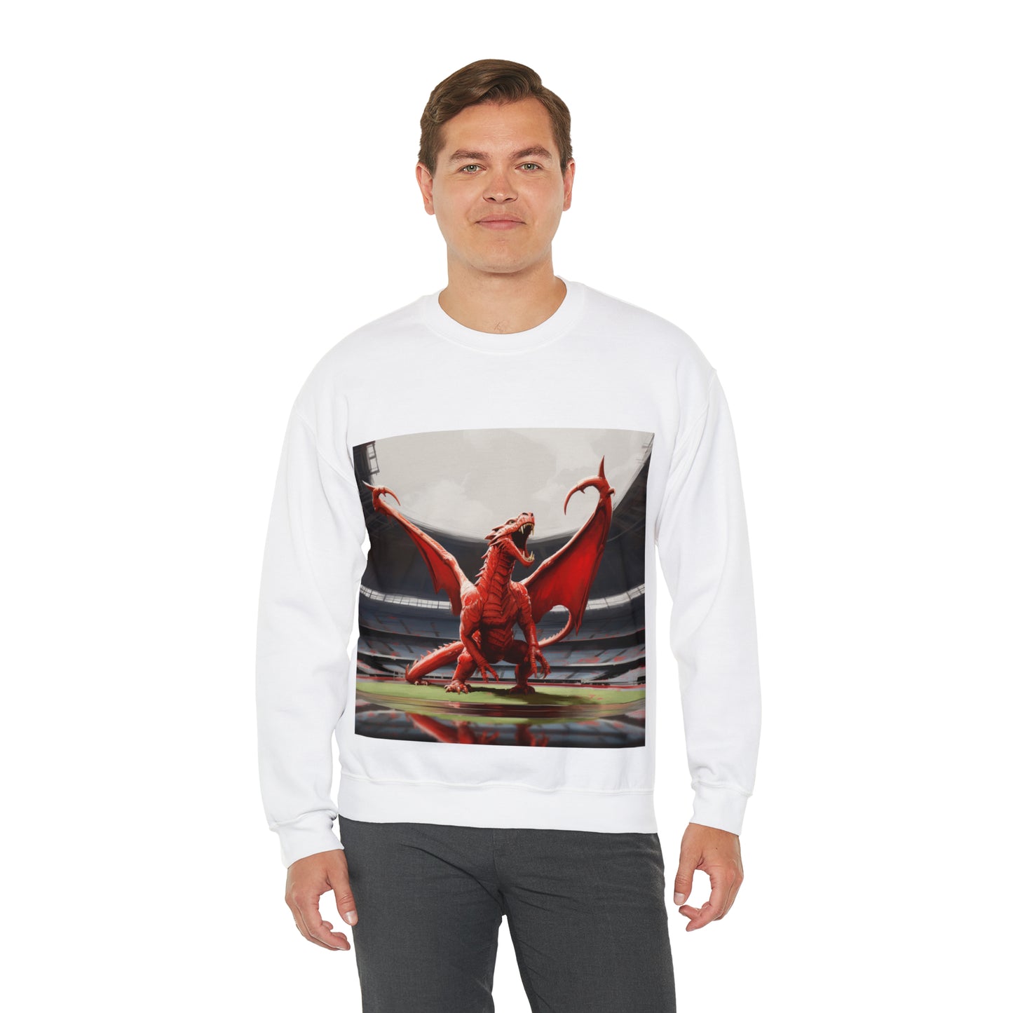 Welsh Dragon - light sweatshirts