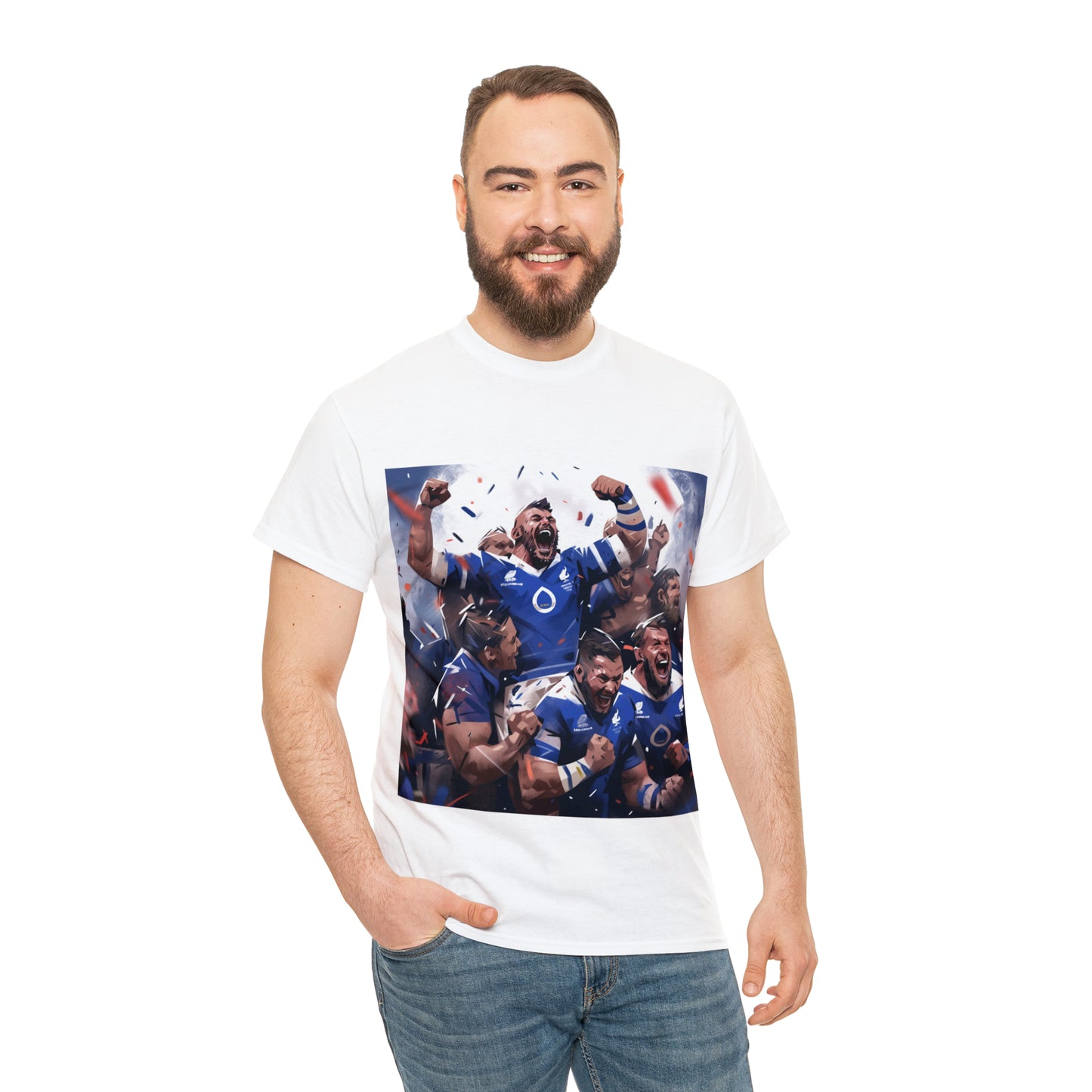 France Celebrating - light shirts