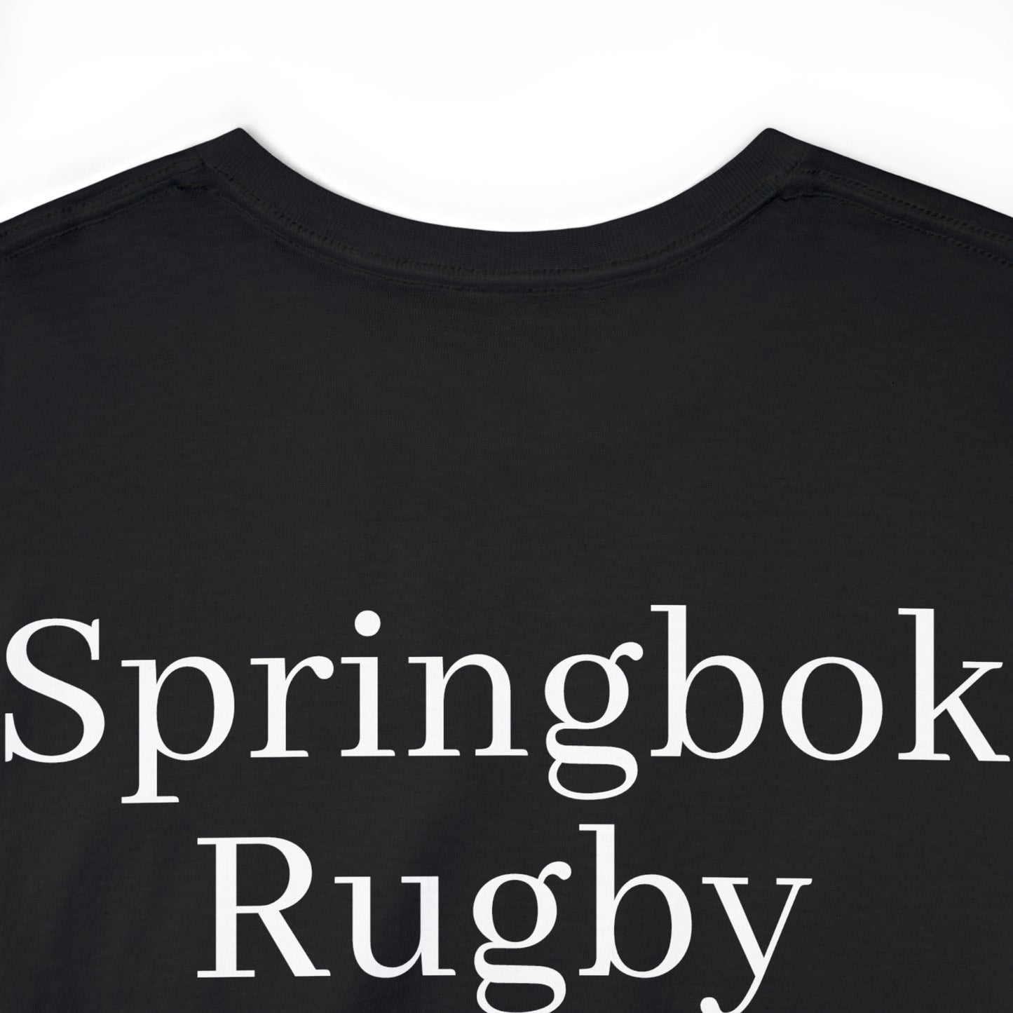 Springboks Celebrating with RWC - dark shirts