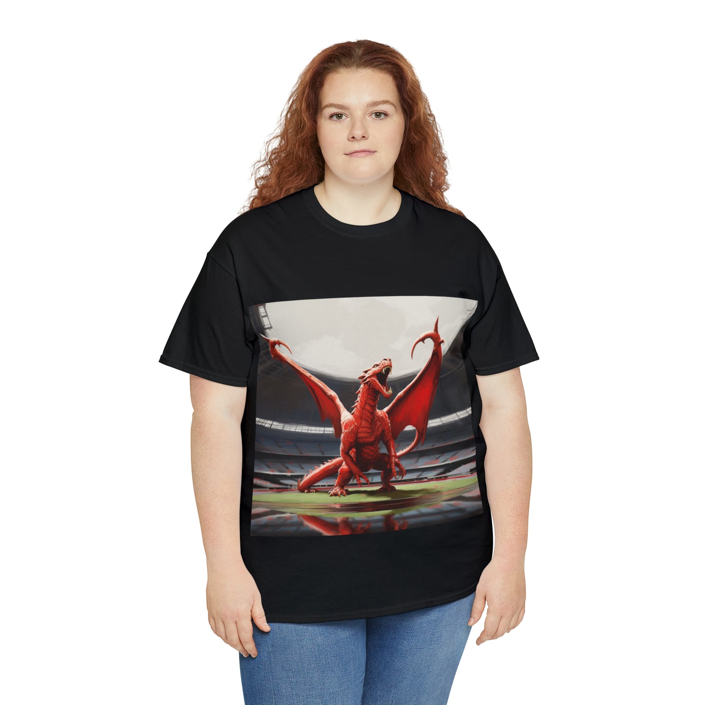 Welsh Dragon - dark shirts