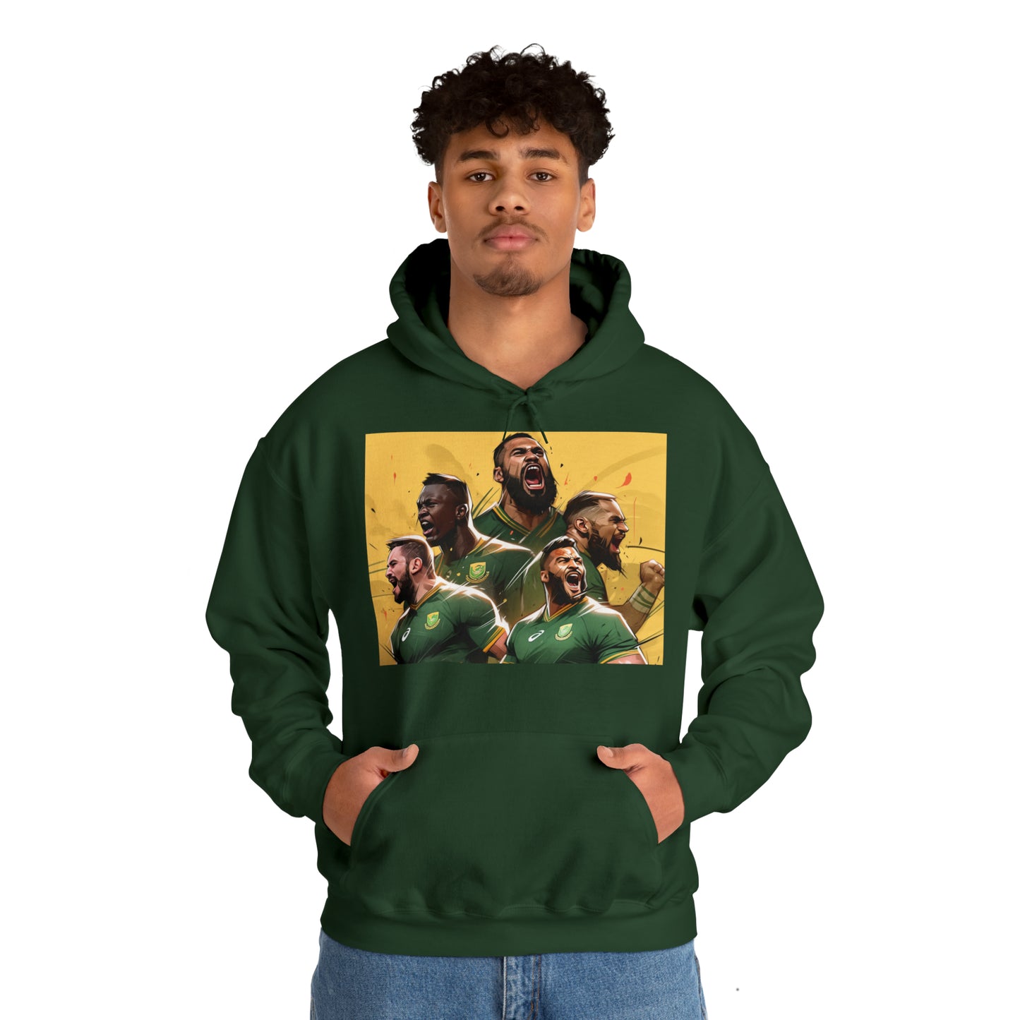 Springboks Celebrating - dark hoodies