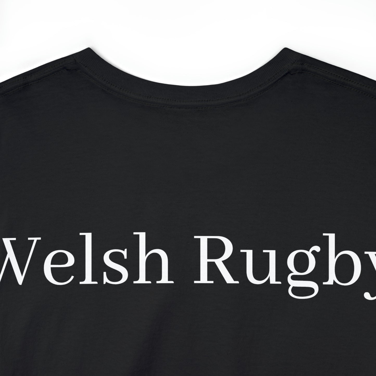 Post Match Wales - dark shirts