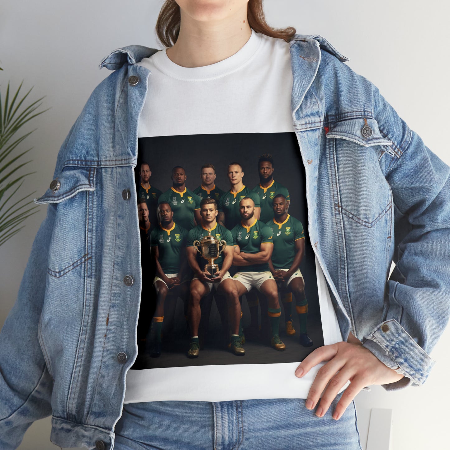 Springbok RWC photoshoot - light shirts