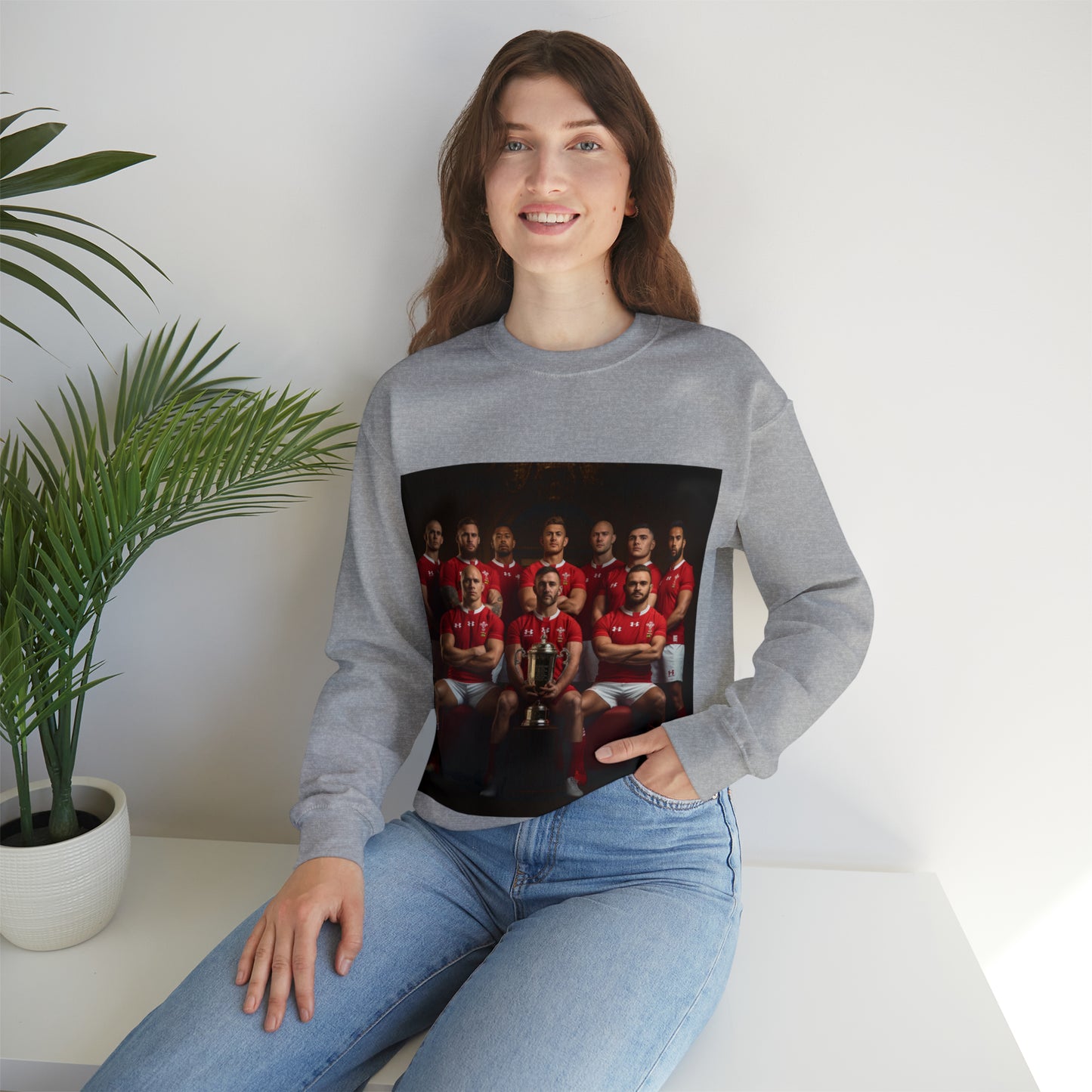 Wales RWC Photoshoot - light sweatshirts